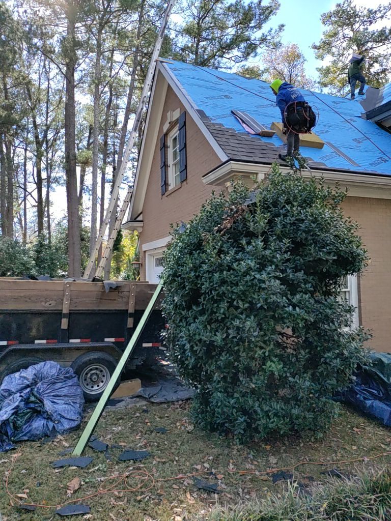 Residential Roofing Installation using Owens Corning by Inspector Roofing and Restoration
