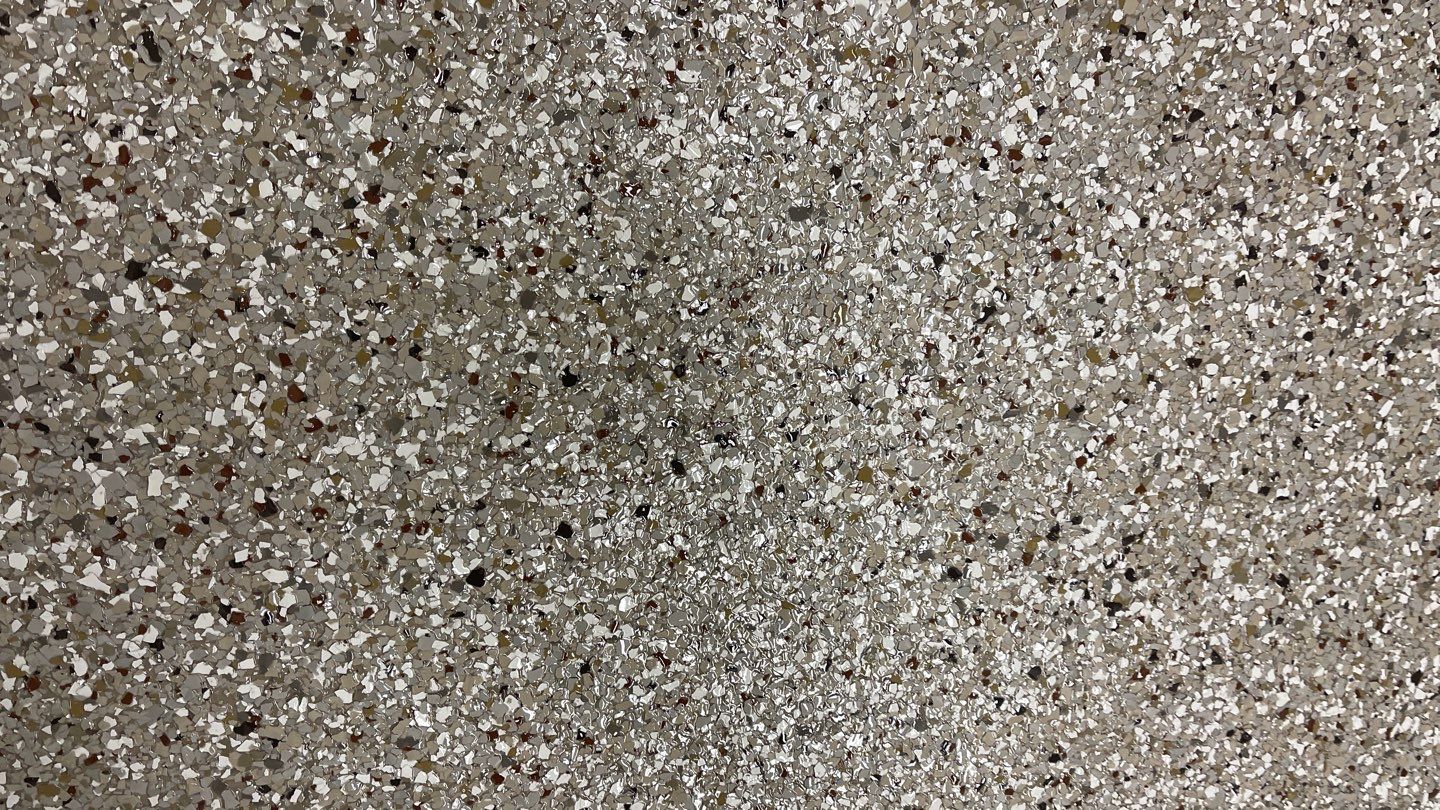 Park Restroom Floors using Pebble Beach by Your1DayFloor.com