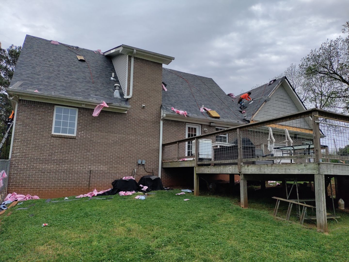 Residential Roofing Installation using Owens Corning by Inspector Roofing and Restoration