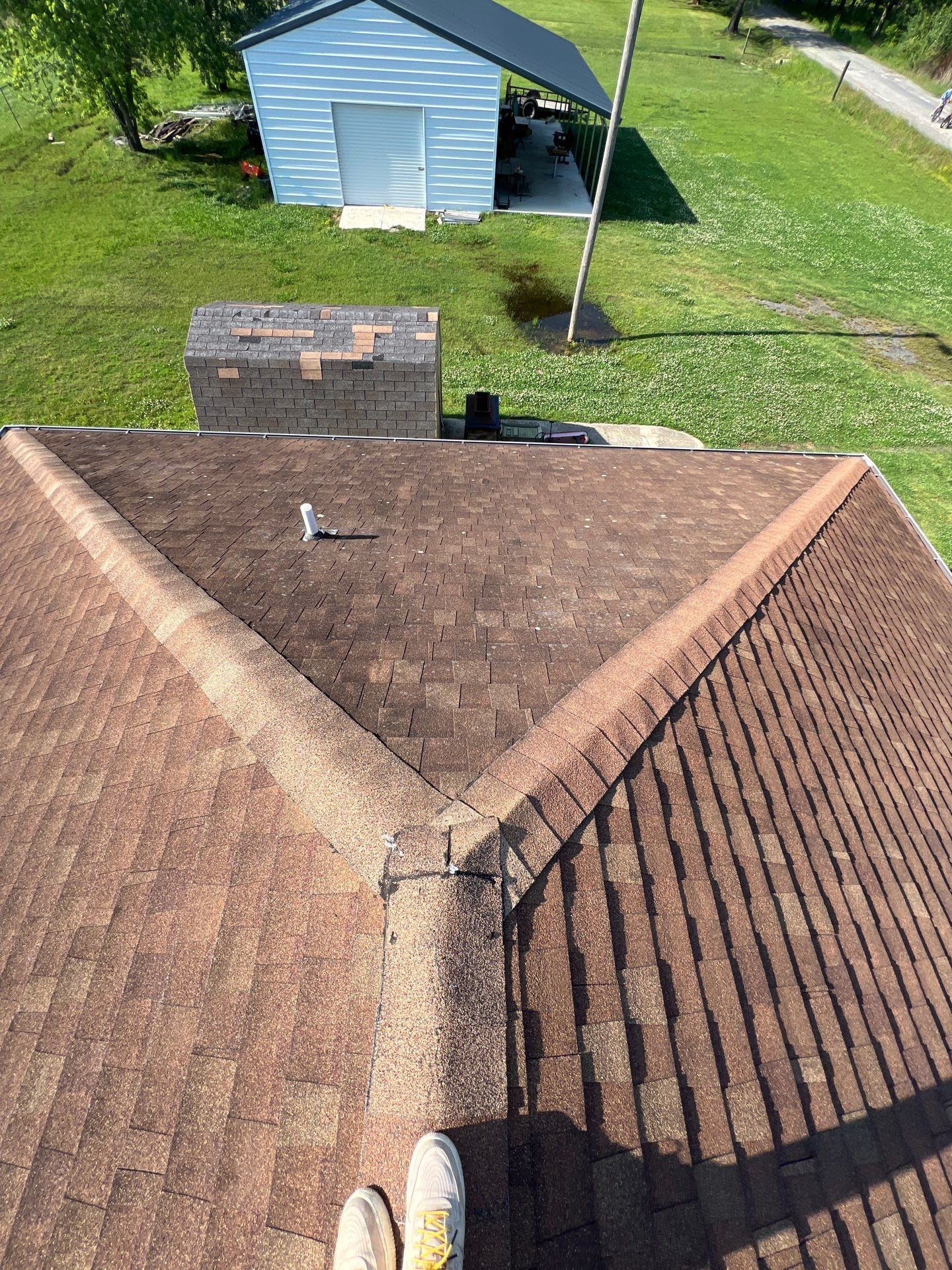 Roof replacement in Panama, OK by In & Out Construction & Remodeling, LLC