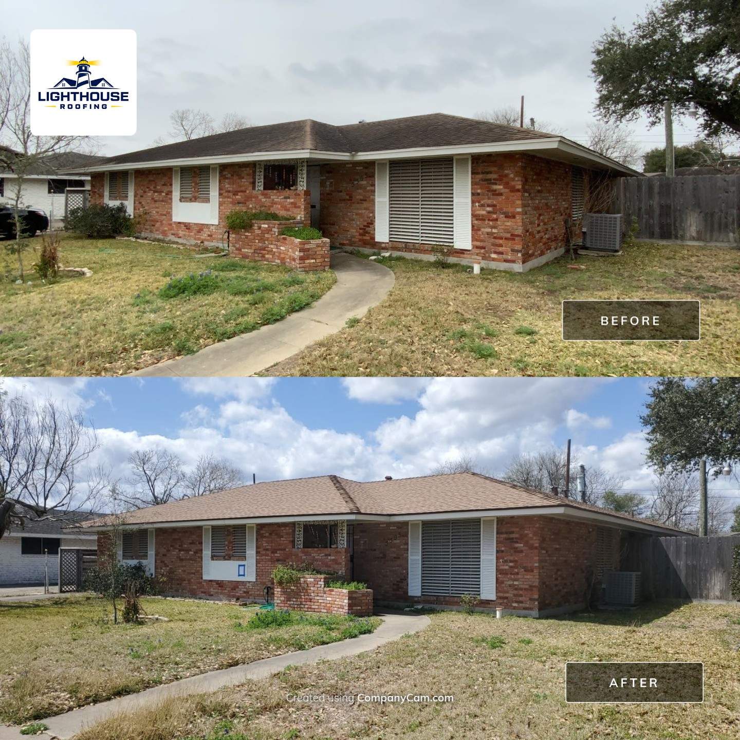 Residential Roofing Installation using GAF Timberline HDZ by Lighthouse Roofing