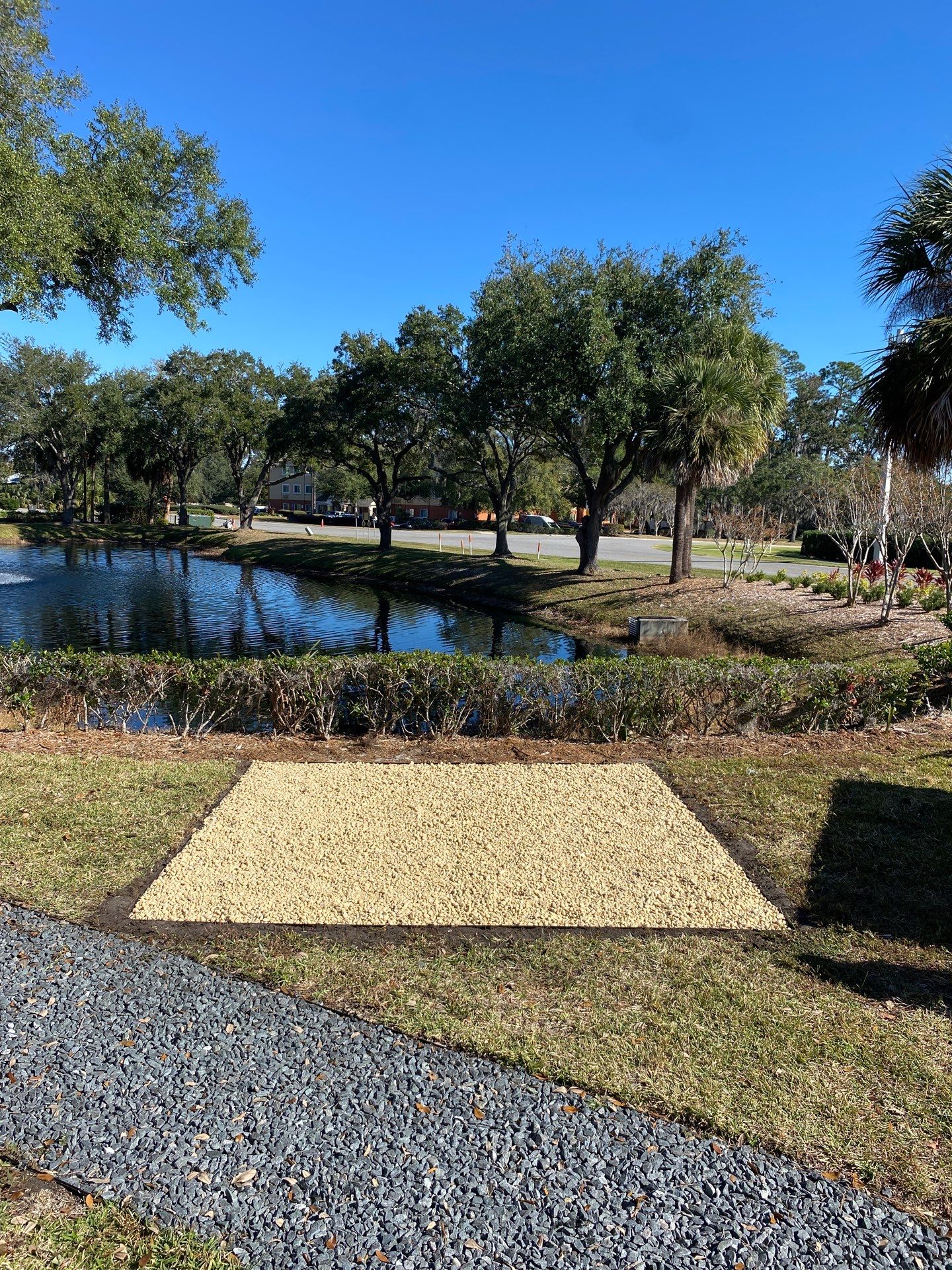 Marriott Hotel | Smoking Area Landscaping by ProGreen Services