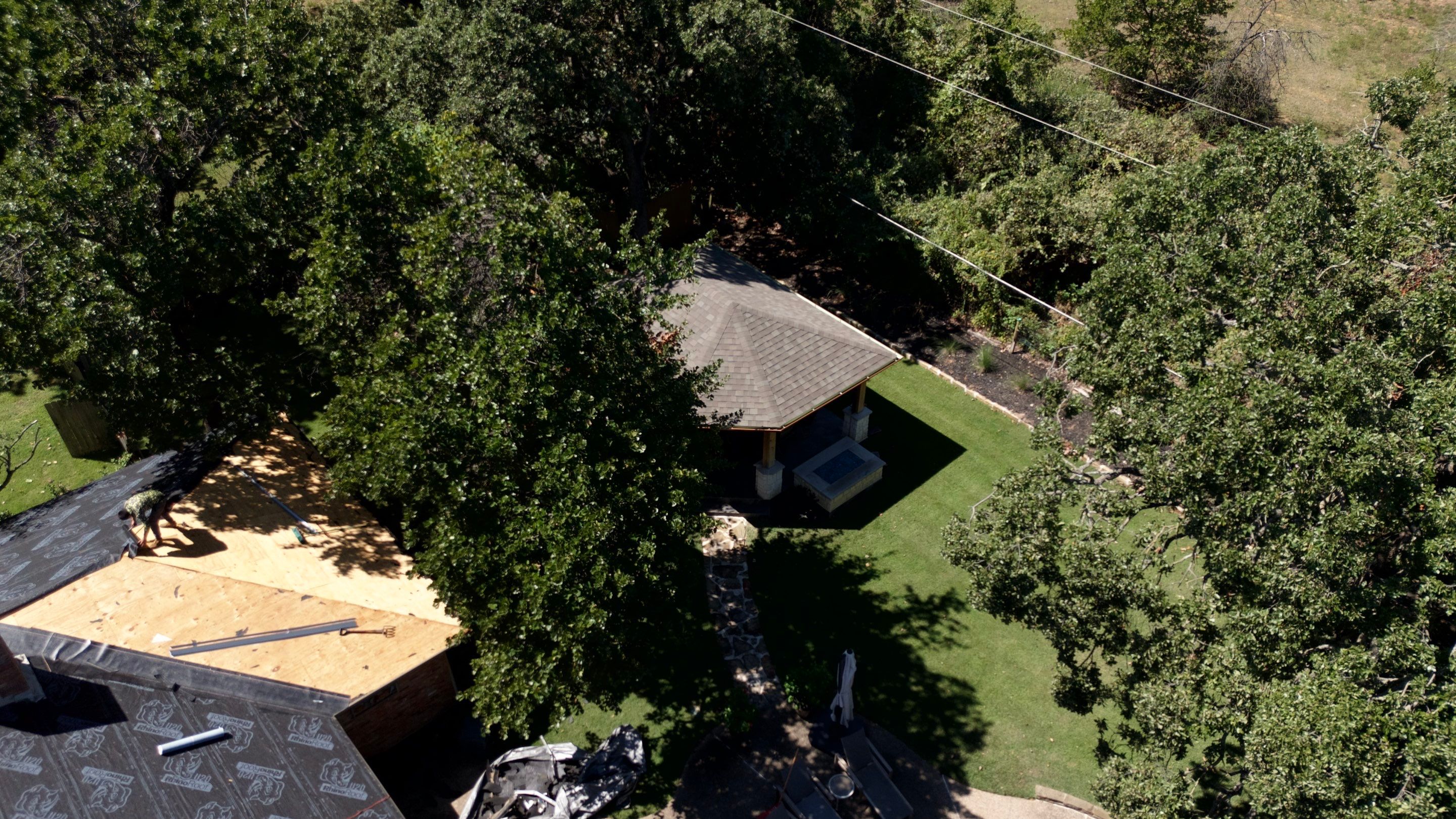 Residential Roofing Installation using Owens Corning ProArmor Synthetic Underlayment by Becker Roofing and Exteriors
