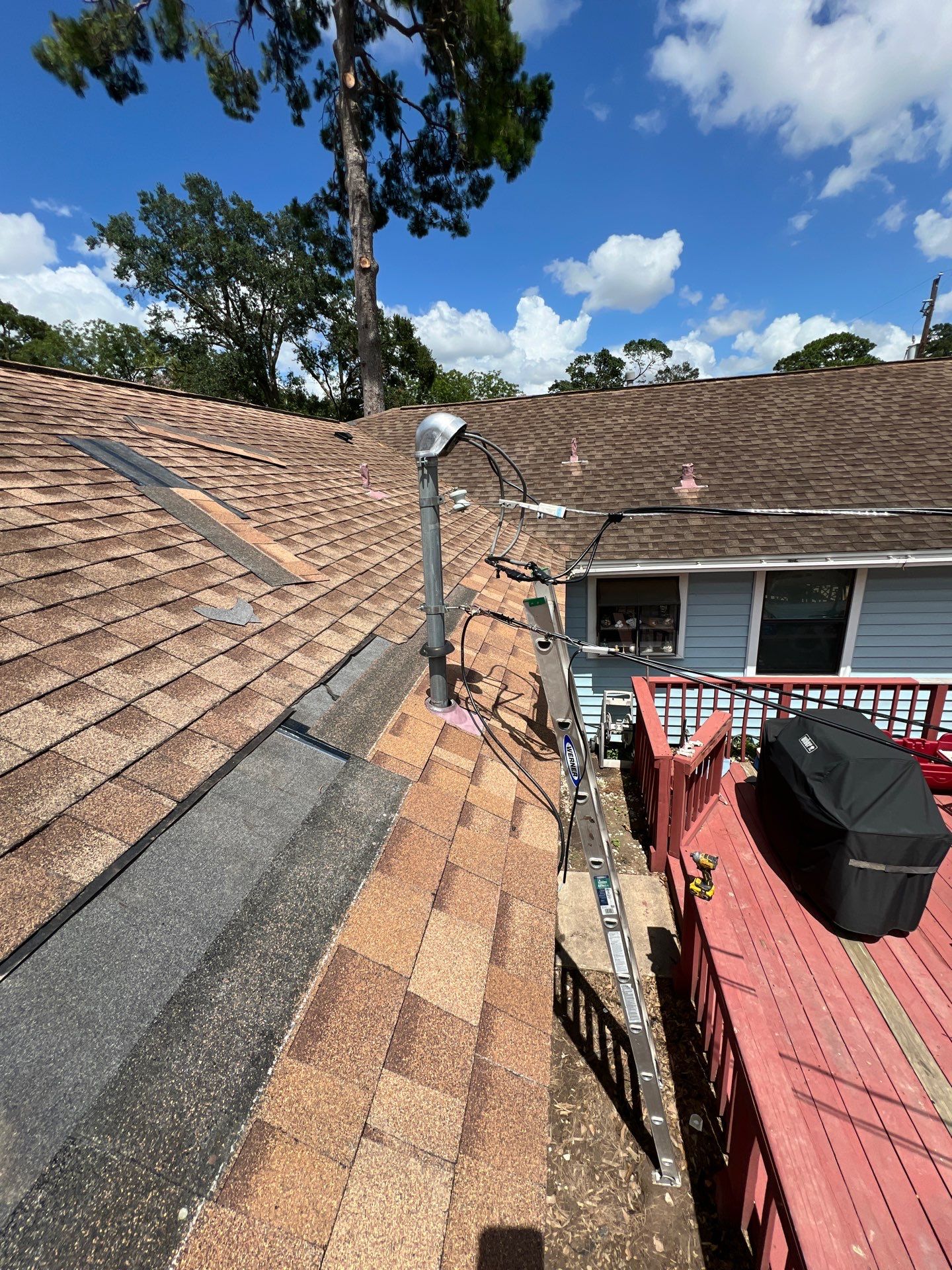 Residential Roofing Repair using Owen's Corning Duration (Lifetime) Shingles by Roof Repair Company
