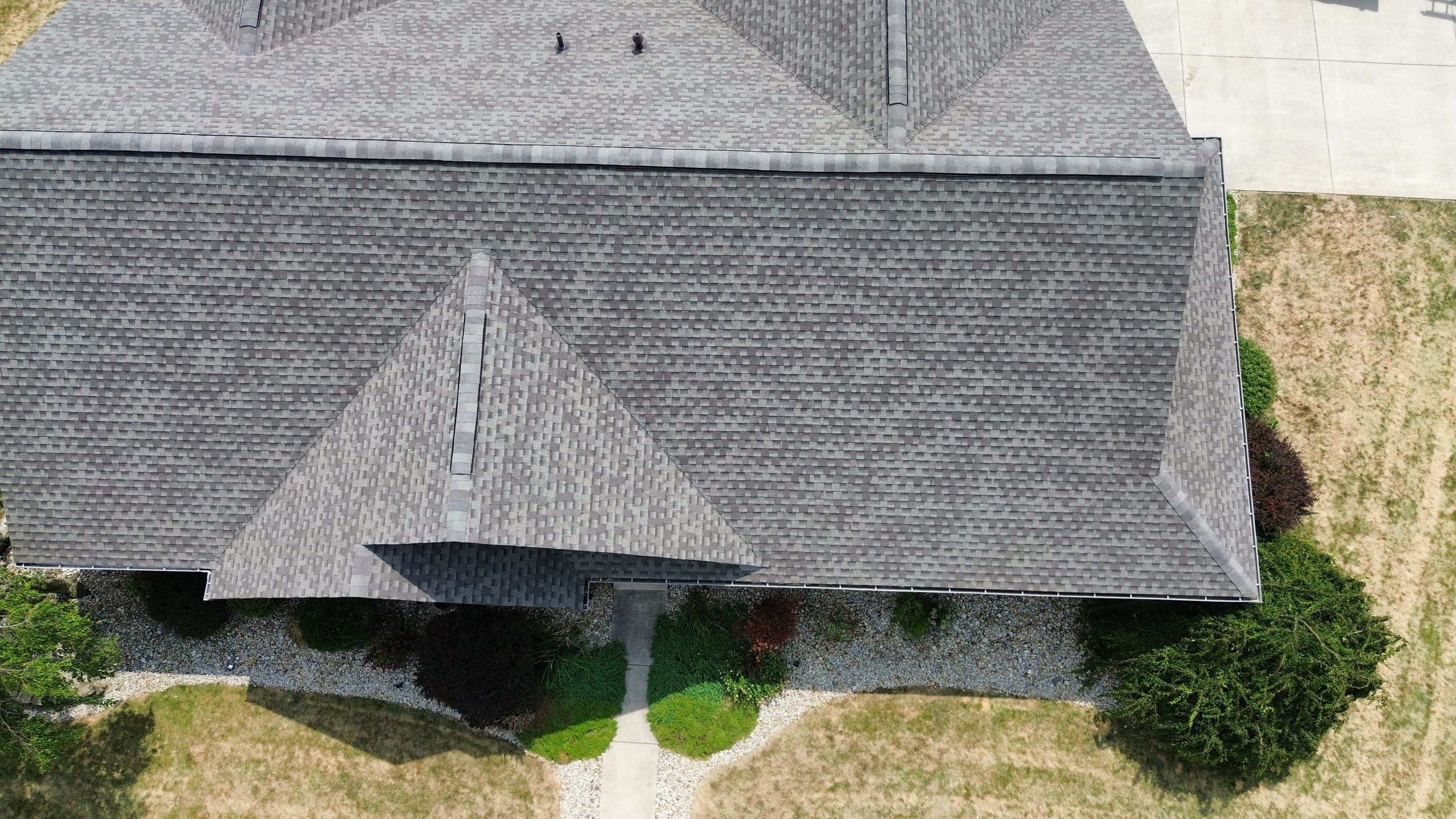 Residential Roofing Installation using Timberline HDZ Shingles - Weathered Wood by RoofX 
