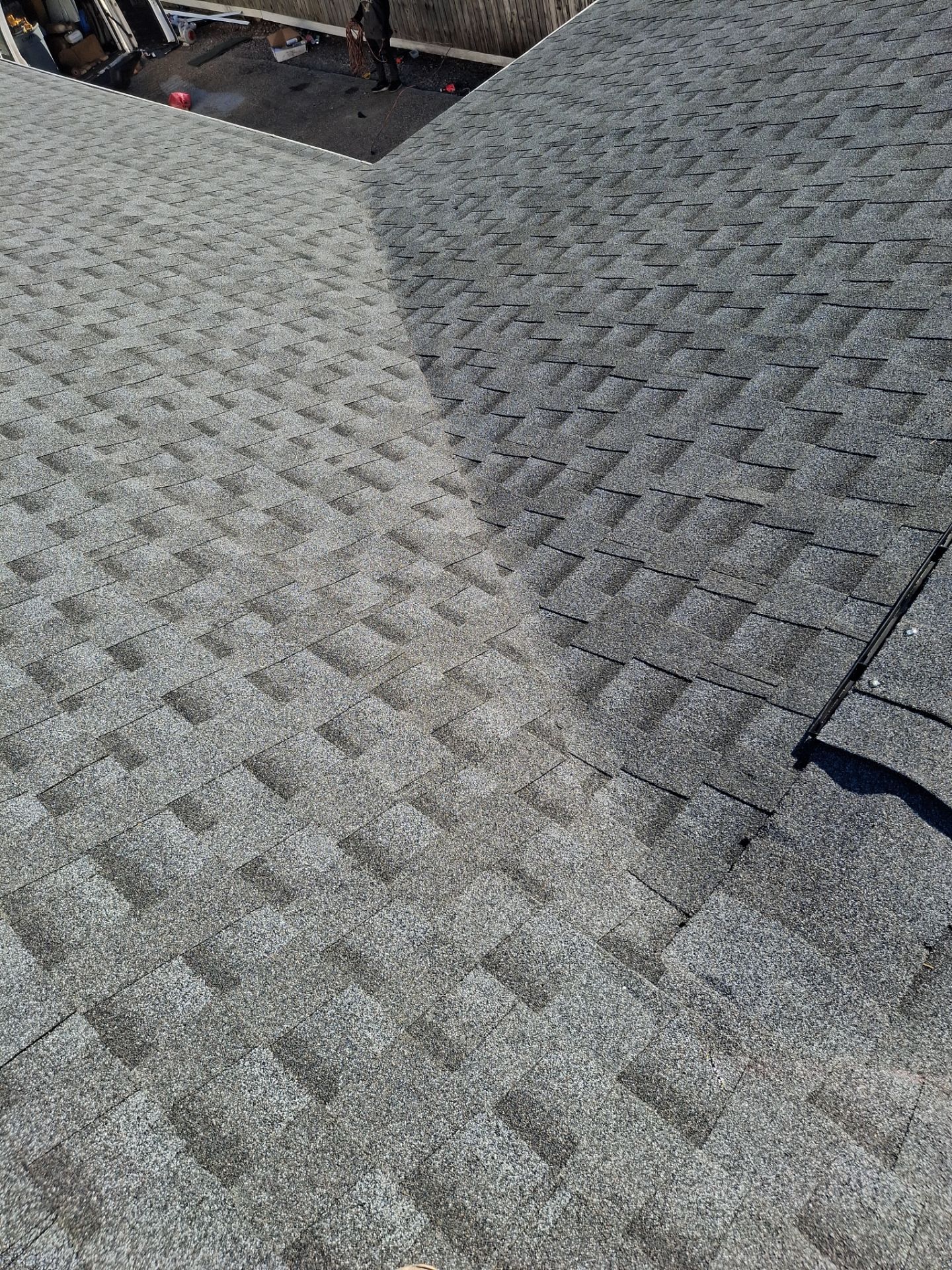 Residential Roofing Installation using GAF Timberline HDZ Pewter Gray by Rainstoppers Roofing