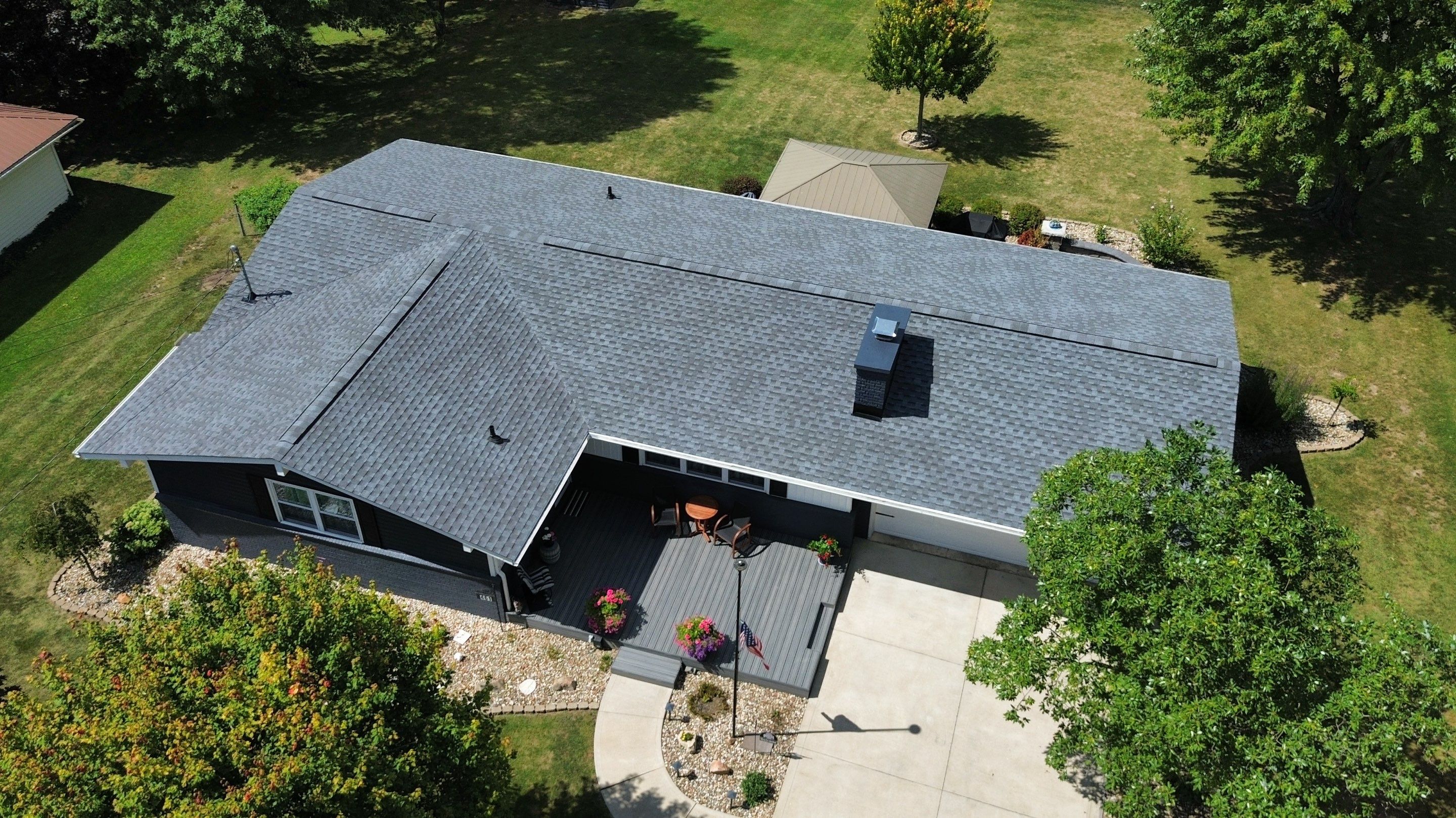 Roof Replacment, Chimney crown by Know-A-Guy Roofing & Exteriors