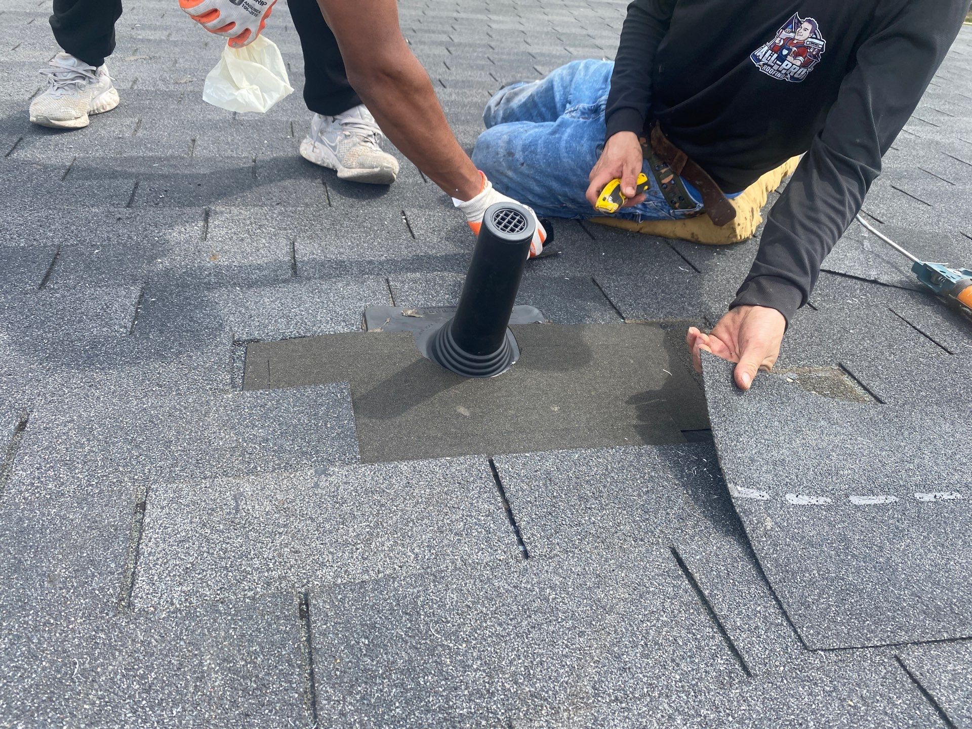 Residential Roofing Repair using Owen's Corning Duration (Lifetime) Shingles by Roof Repair Company