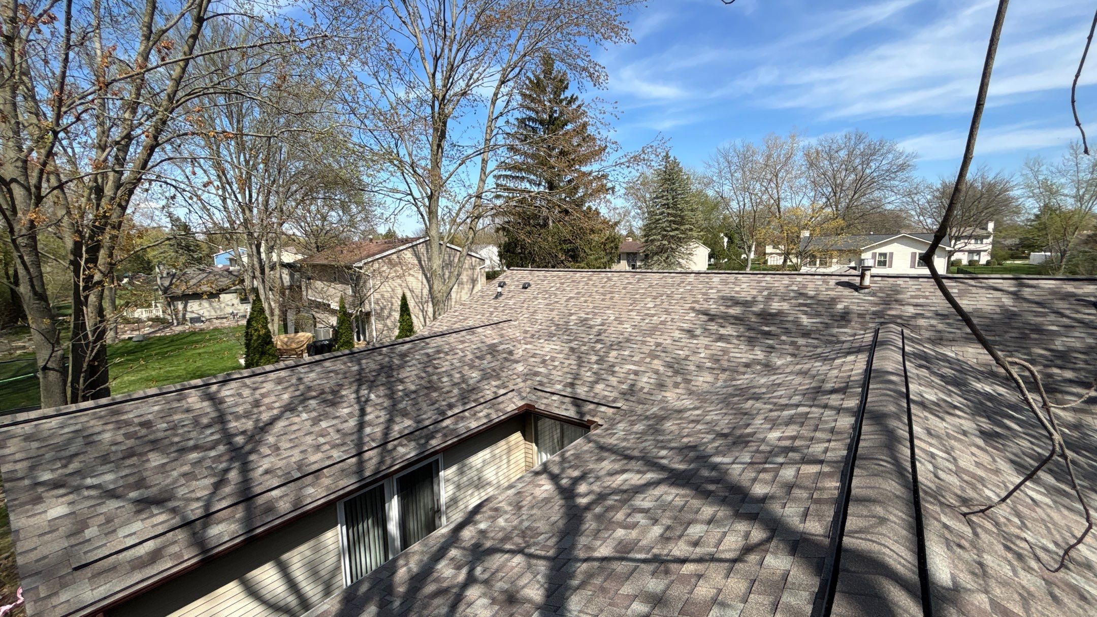 Roof Replacement using Owens Corning Driftwood by 180 Contractors