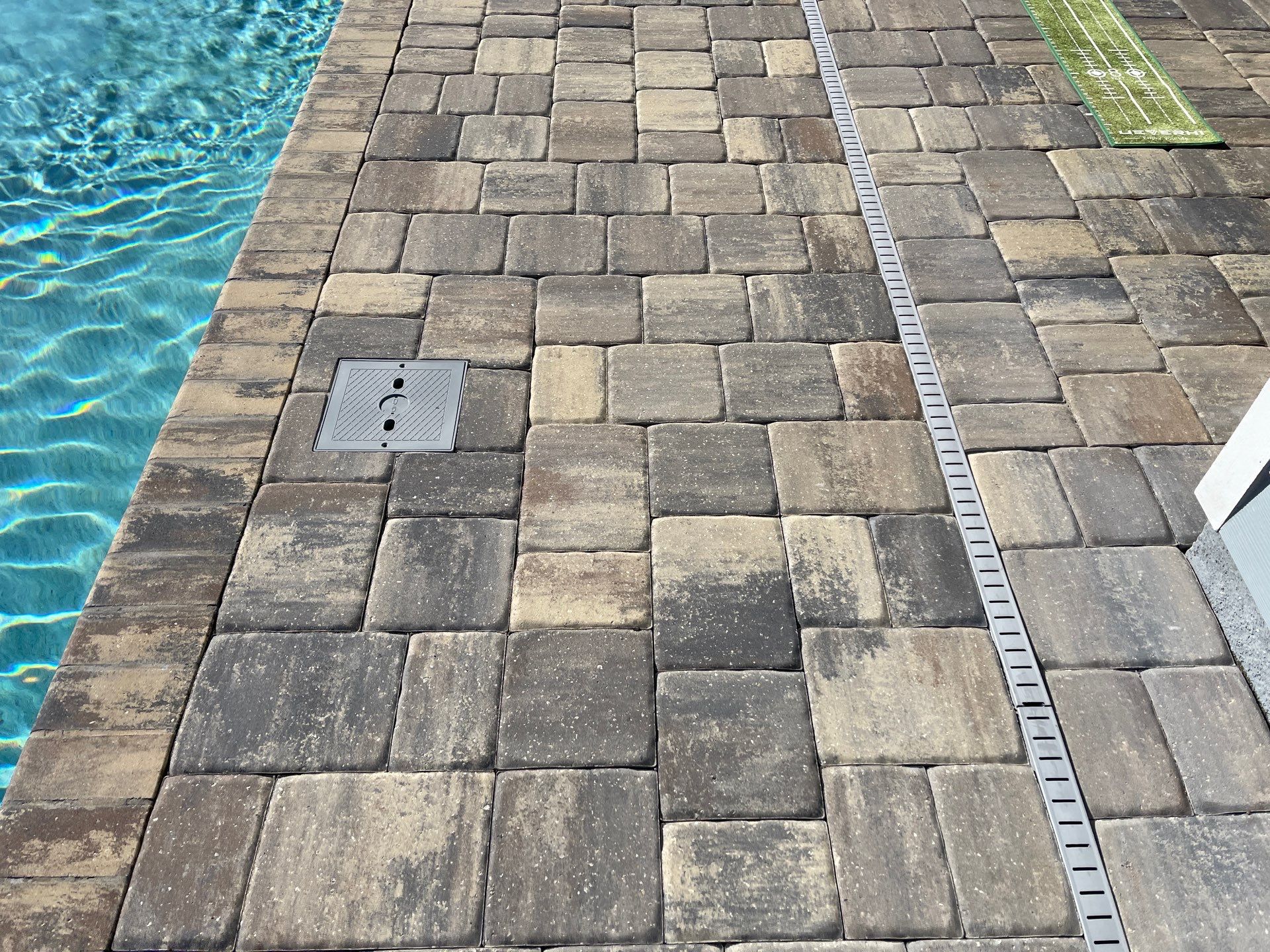 Pool Pavers using Concrete Sealant and PolySand by DuraSeal