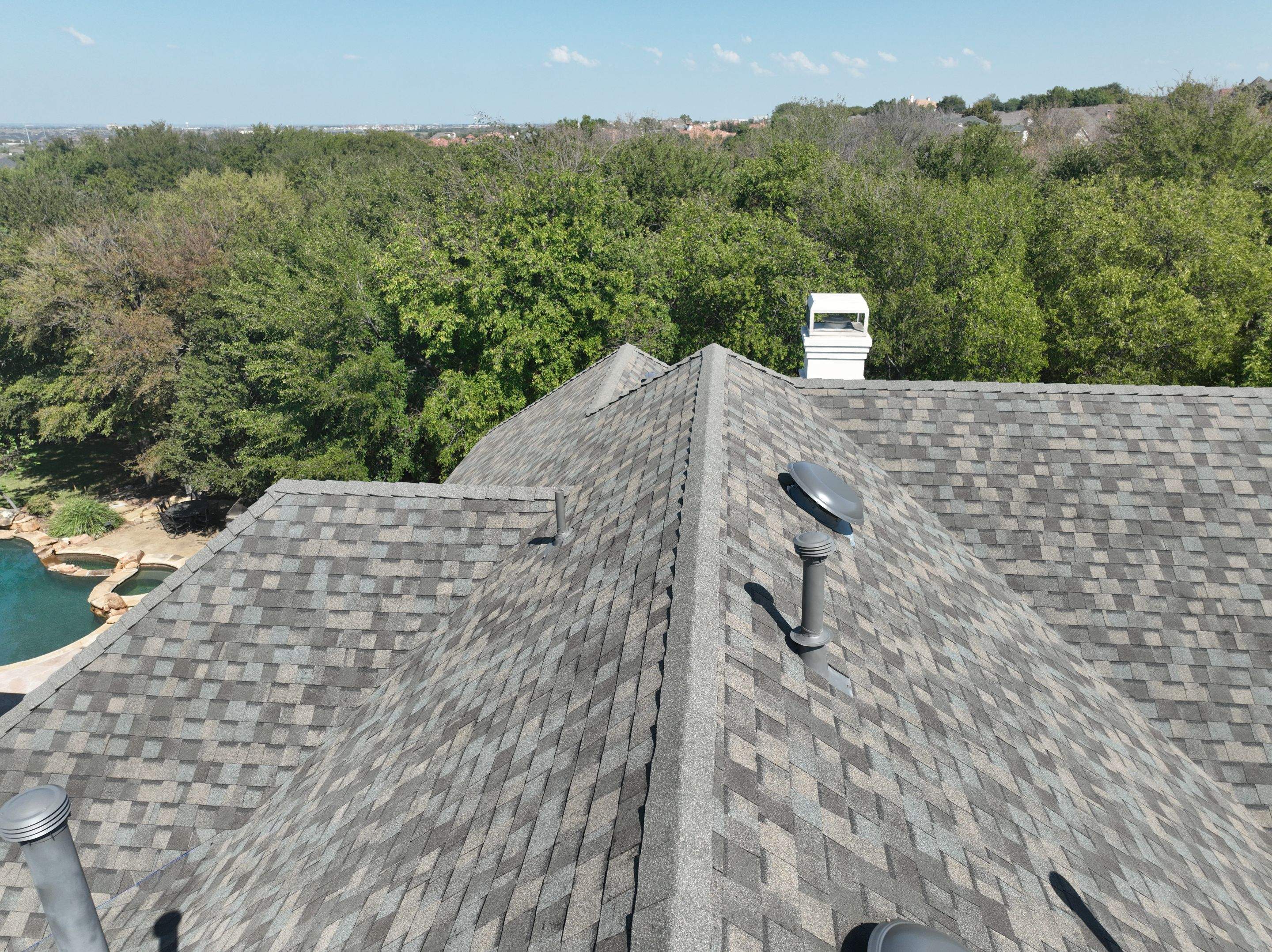 Residential Roofing Installation using CertainTeed Landmark MaxDef Weathered Wood by OneSource Roofing and Restoration