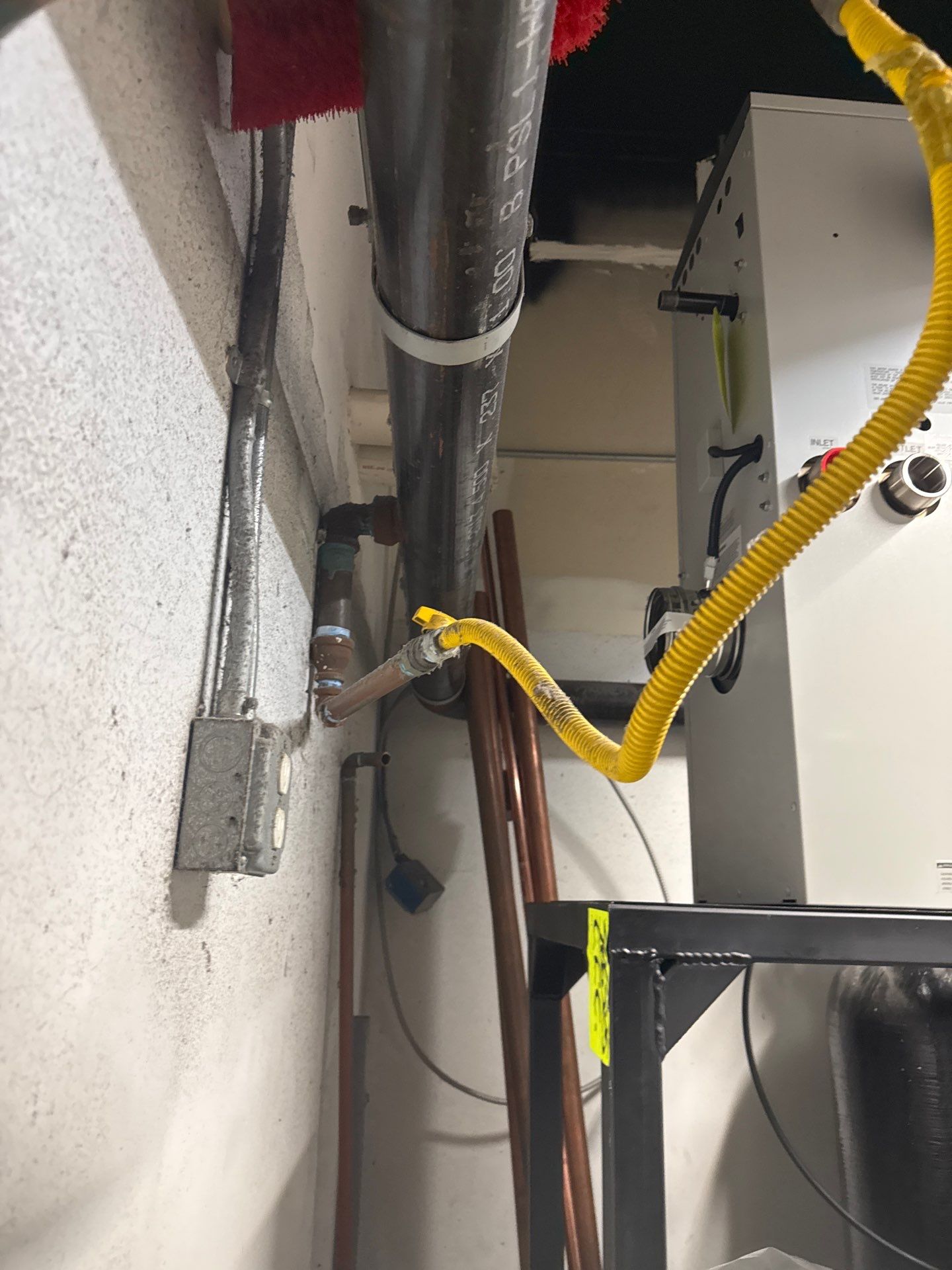 Piping & Water Heater Inspection.  by Us Plumbing 