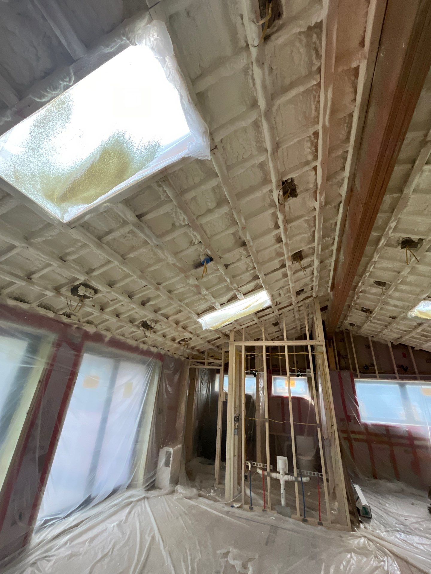 Spray Foam Insulation using Closed Cell Spray Foam by NYS Foam & Energy