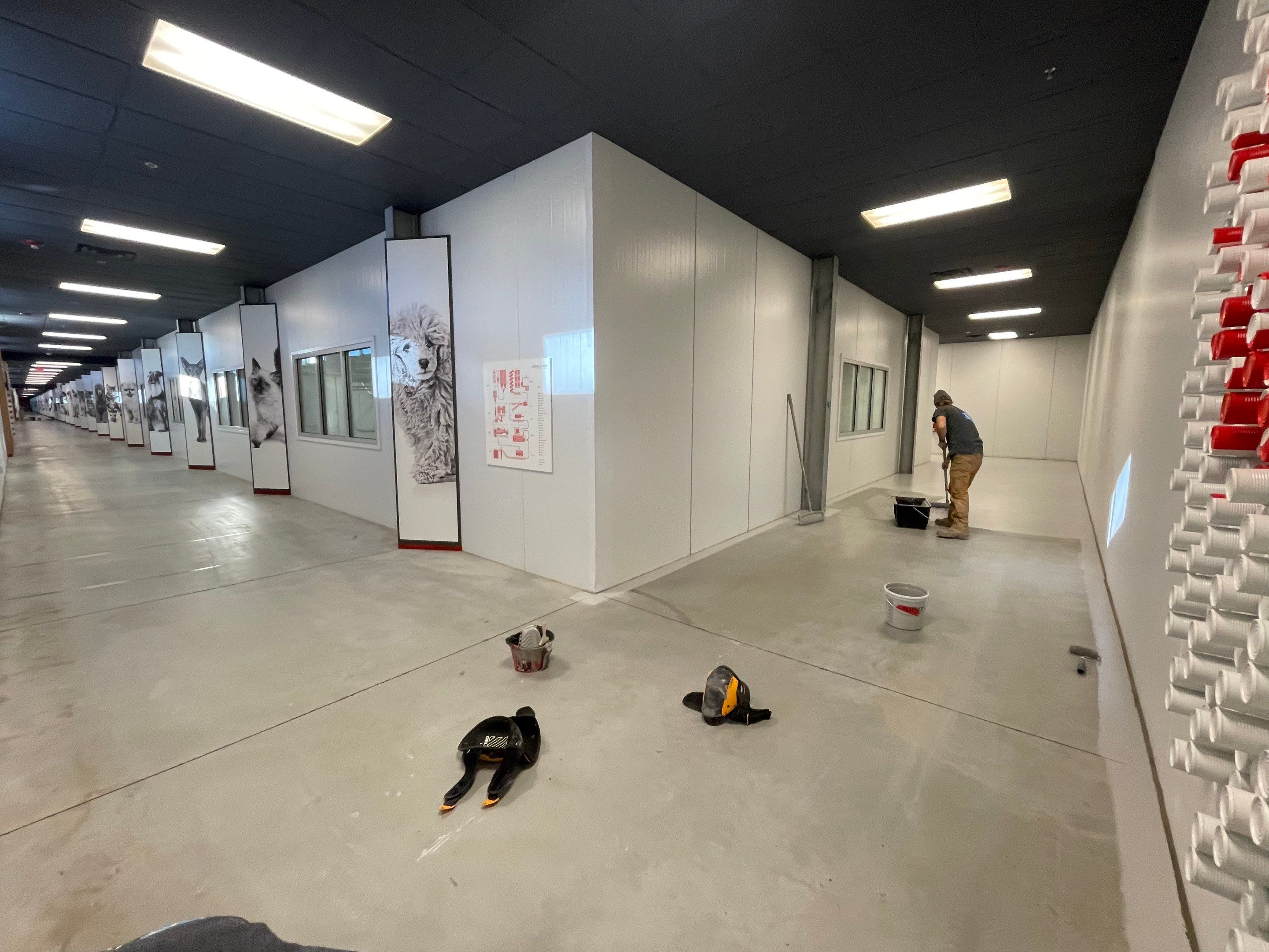 Royal Canine - Floor Renovation by Select Painting, Coatings & Garage Cabinets