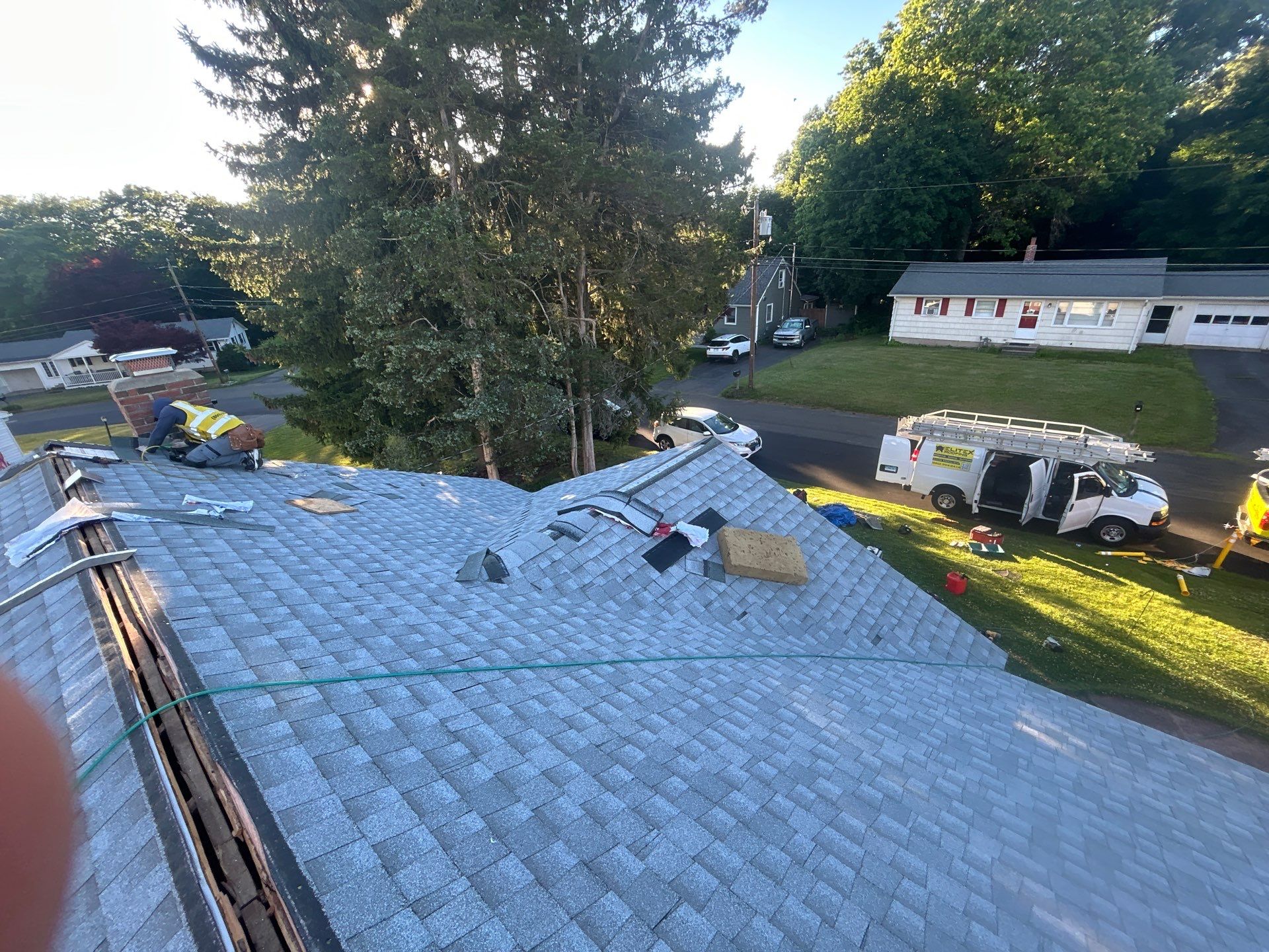 Project in Southington, CT by Elitex Roofing
