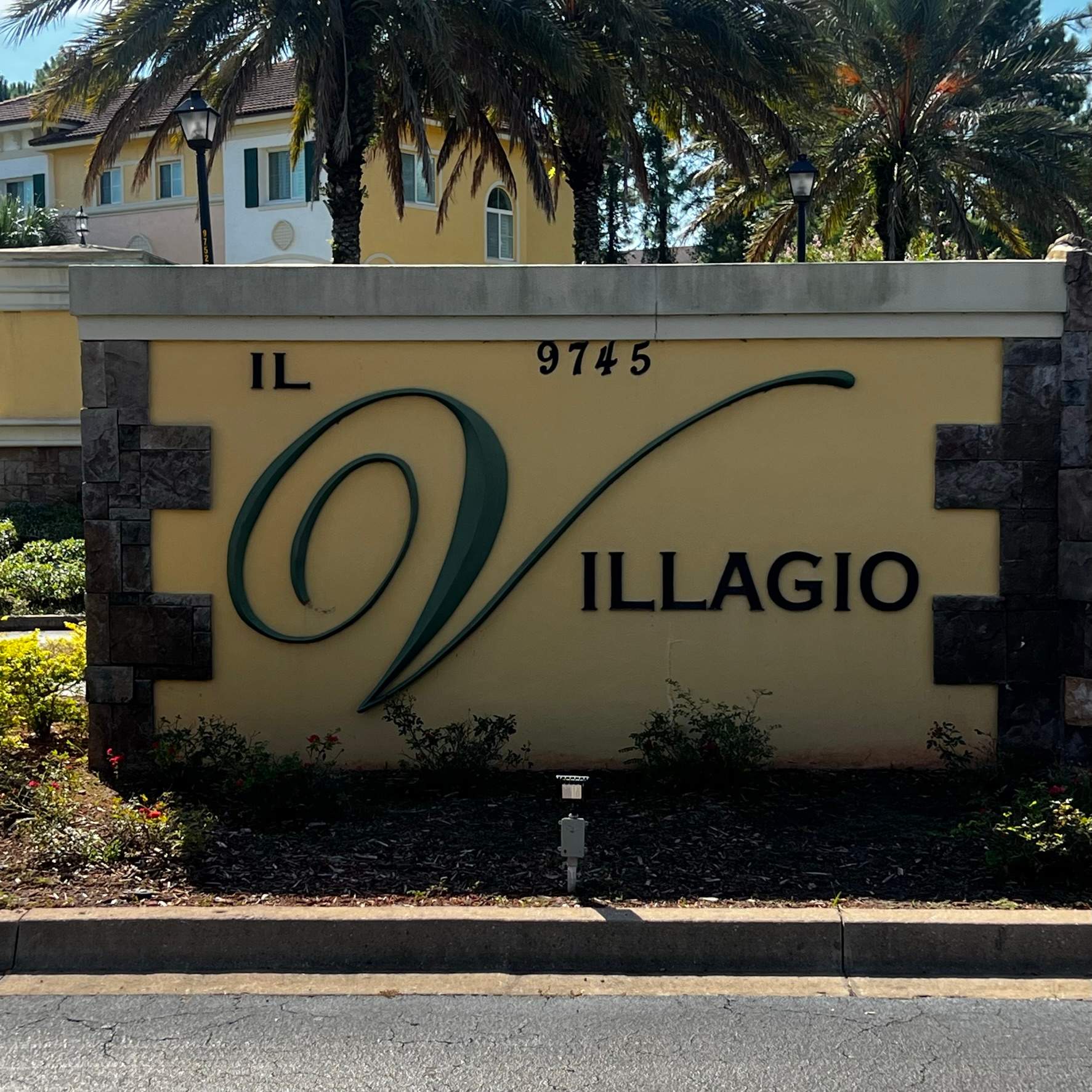 Palm Tree Trimming | IL Villagio Condominiums by ProGreen Services
