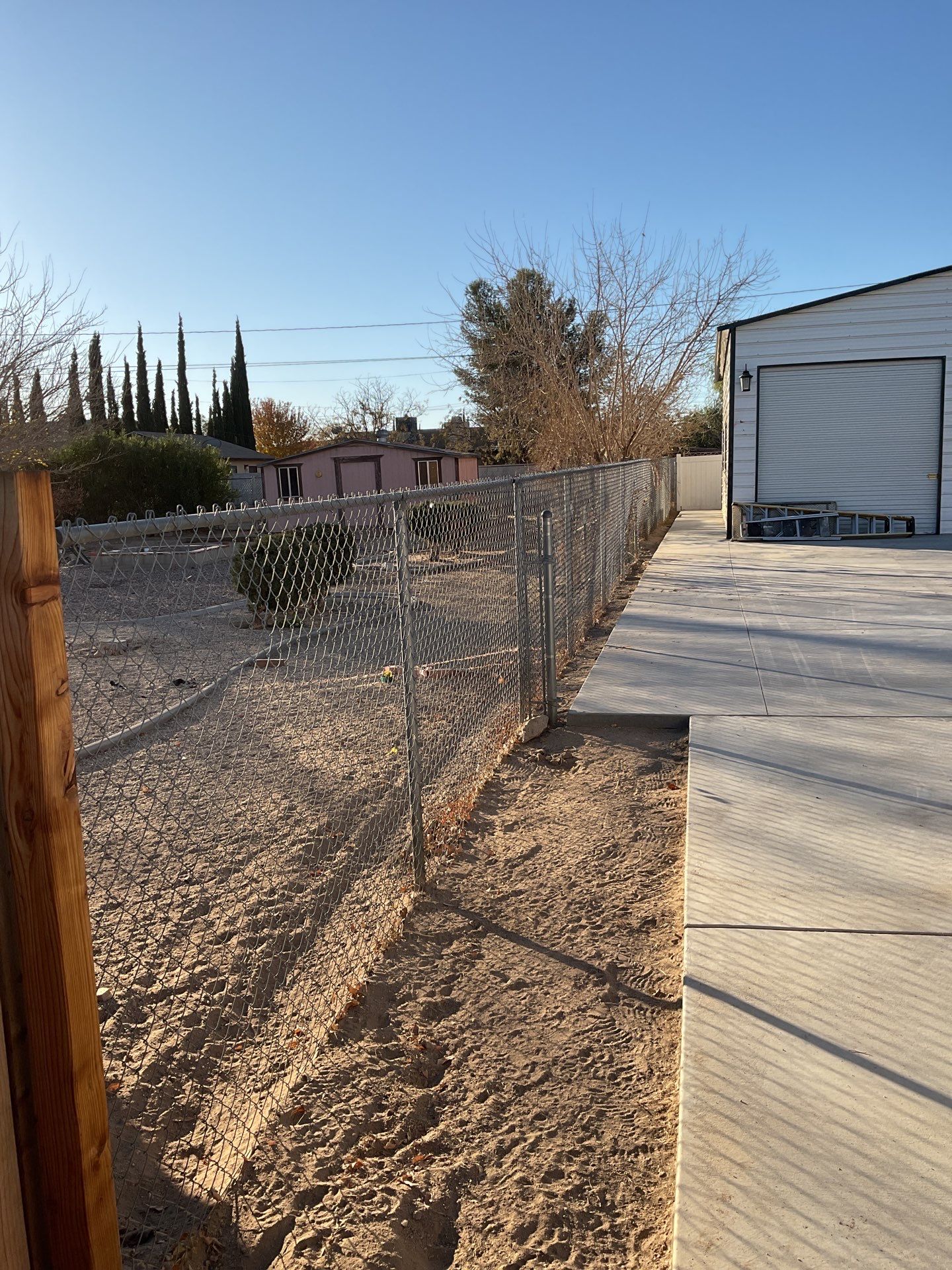 Fence Installation with Vinyl by Fence Guys Inc.