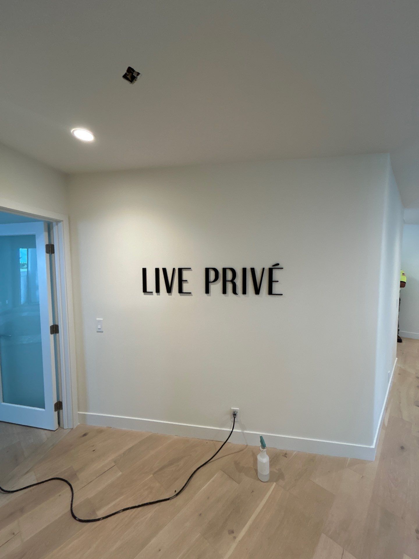 Project in Malibu by Golden State Signs