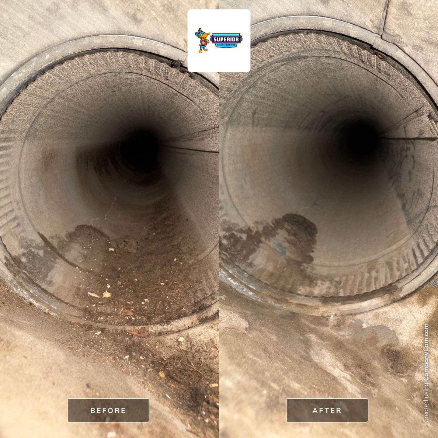 Air Duct Cleaning With a Vacuum Truck in Youngstown, OH by Superior Air Duct Cleaning