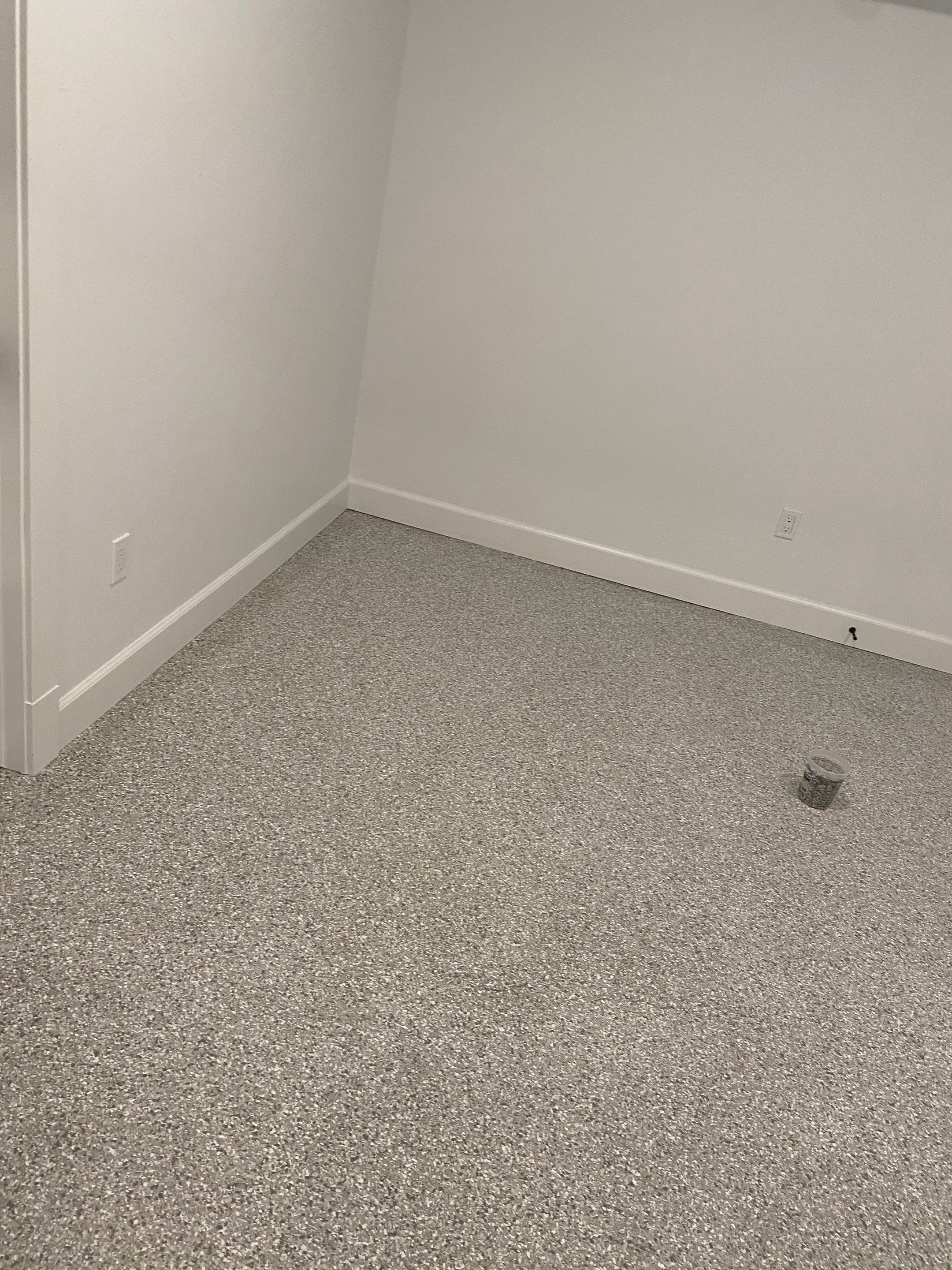 Basement Transformation using Mt Everest by Croc Coatings, LLC