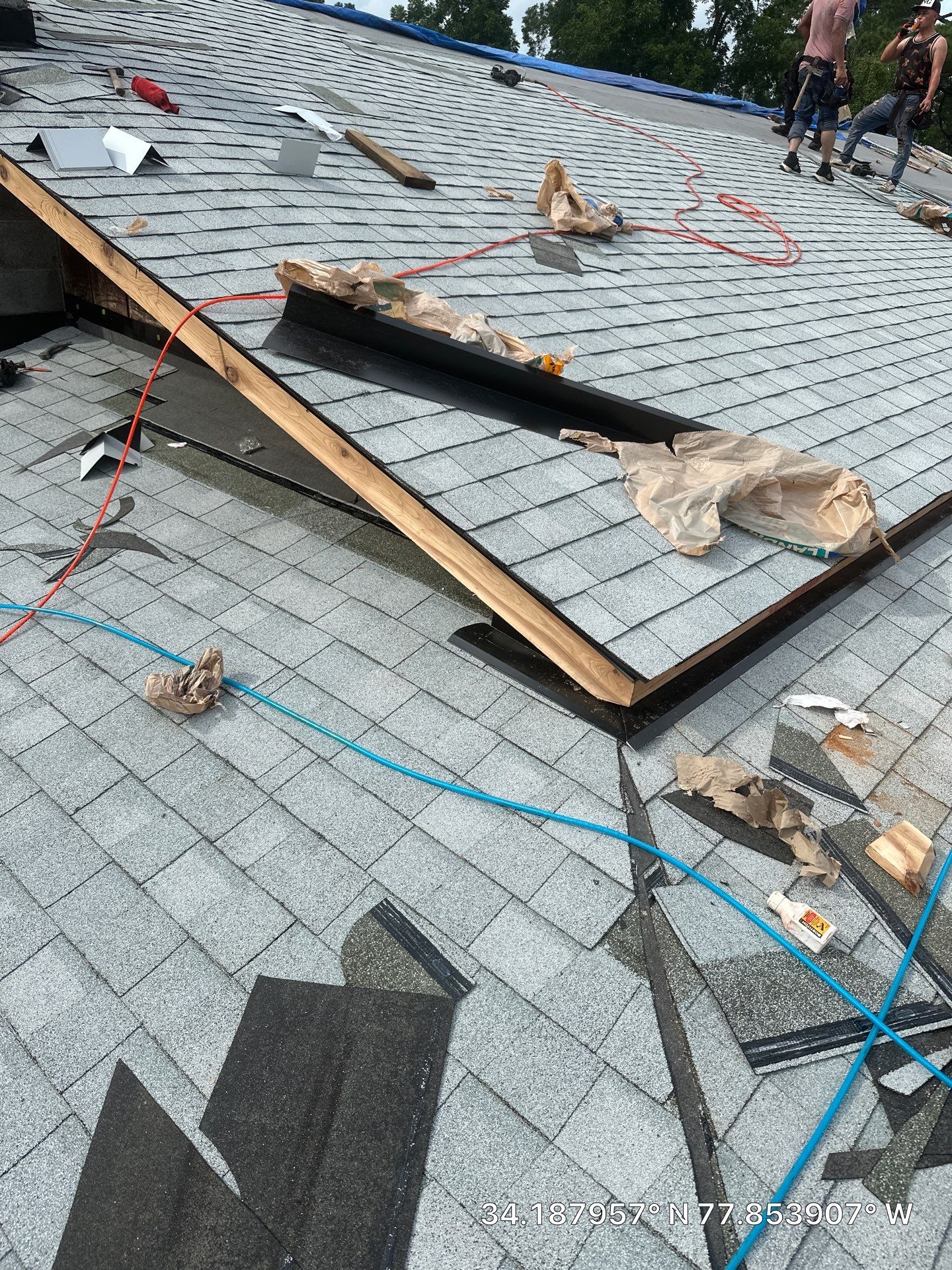 Roof Replacement in Myrtle Grove, Wilmington, NC Using CertainTeed Landmark Silver Birch by RGR Construction and Roofing, LLC