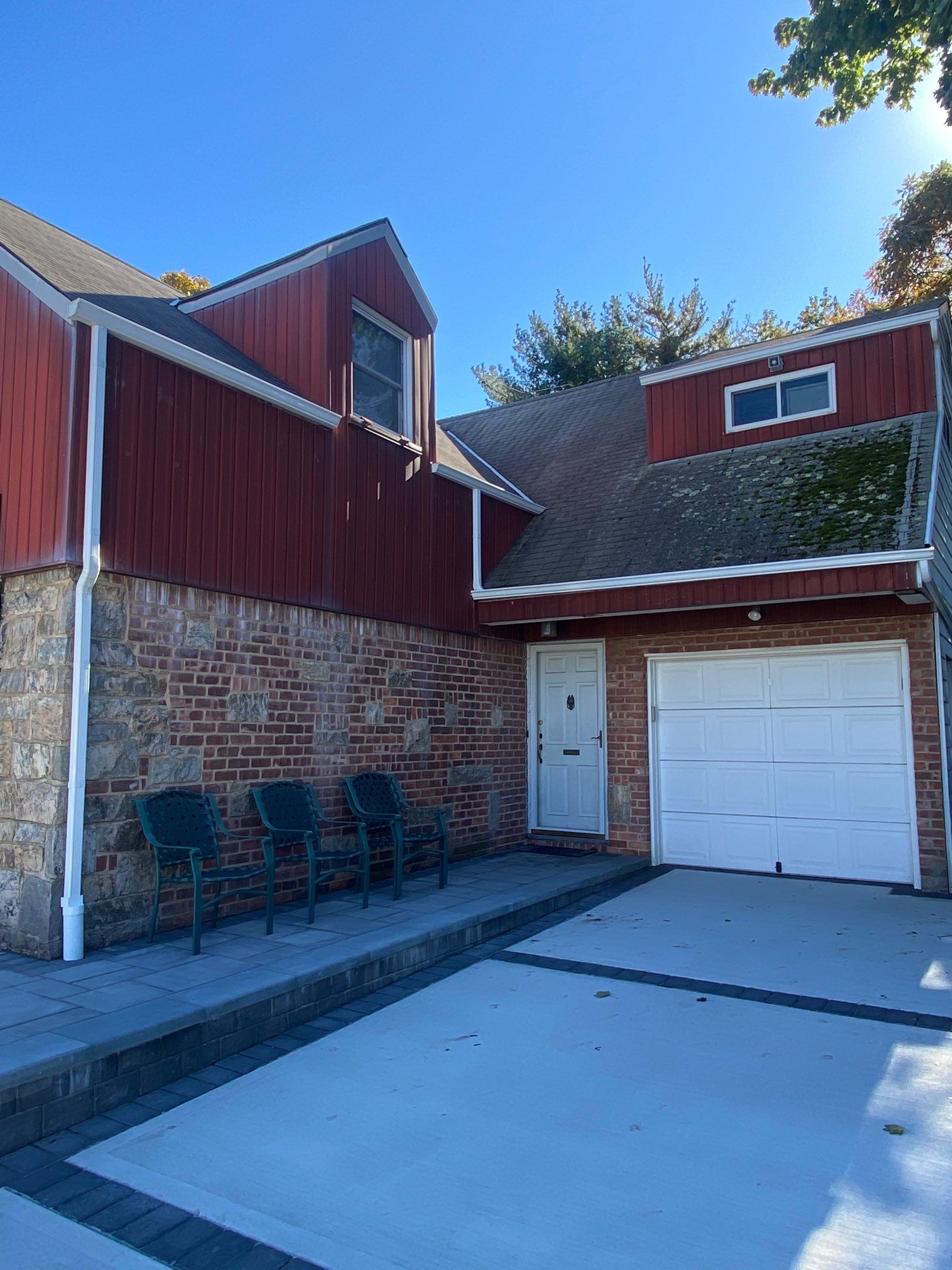 Remove and replaced old gutters and leaders. by Above All Gutters 