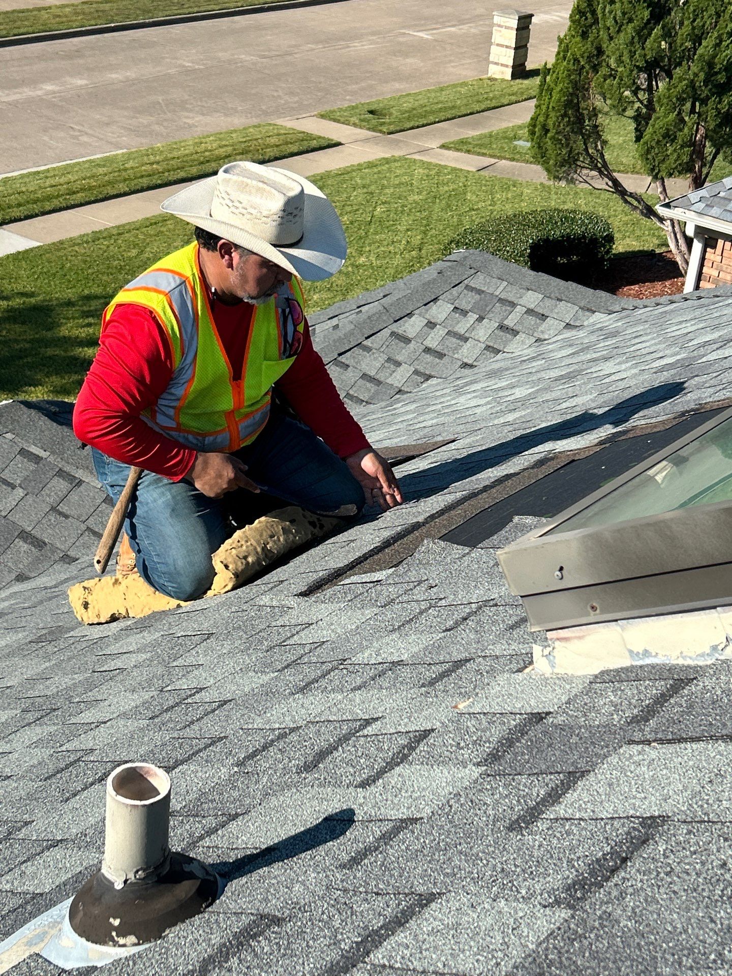 Wind Damage Roof Repair in Garland by road roofing llc