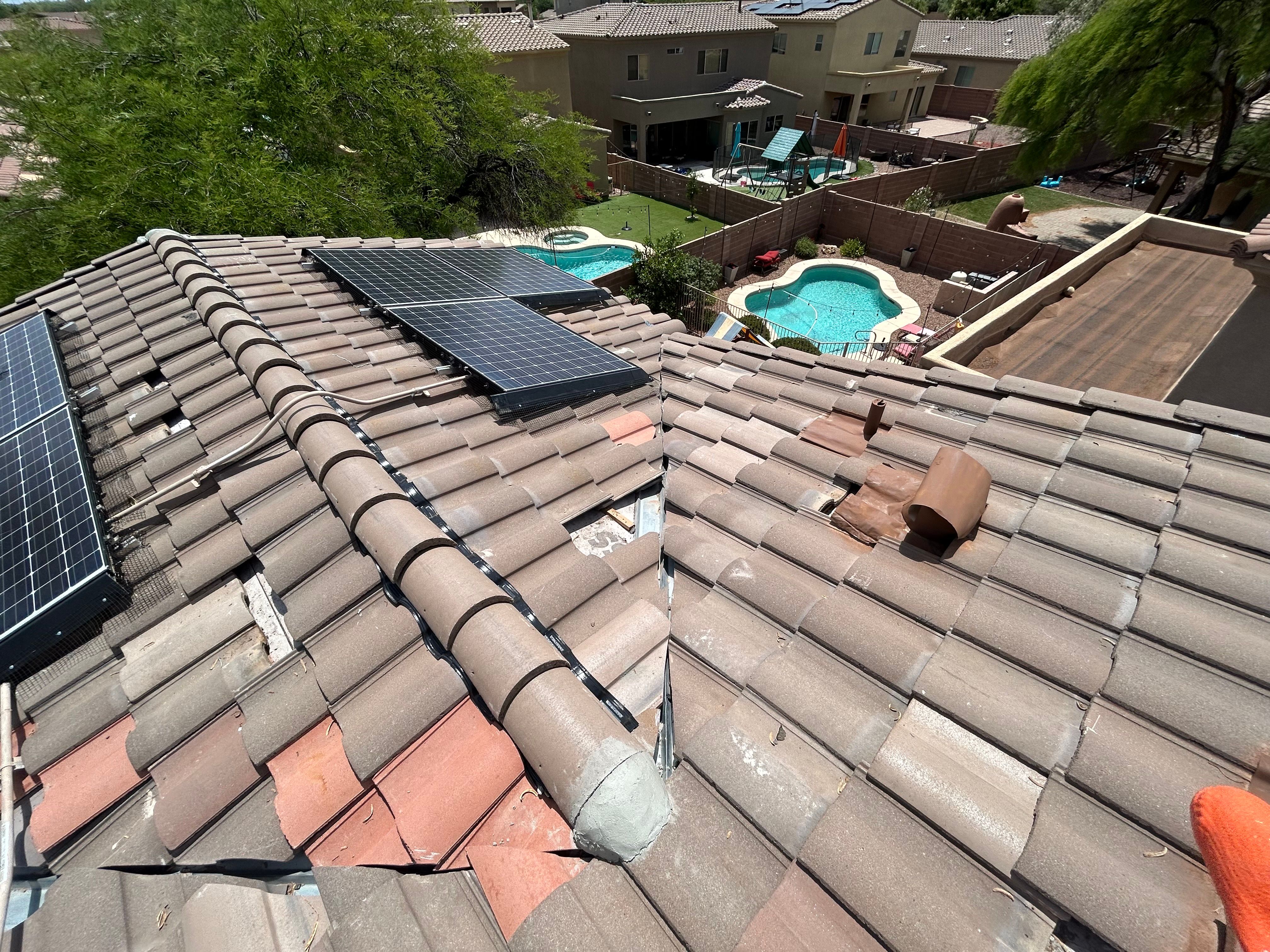 Project in Sahuarita by West Coast Roofing AZ