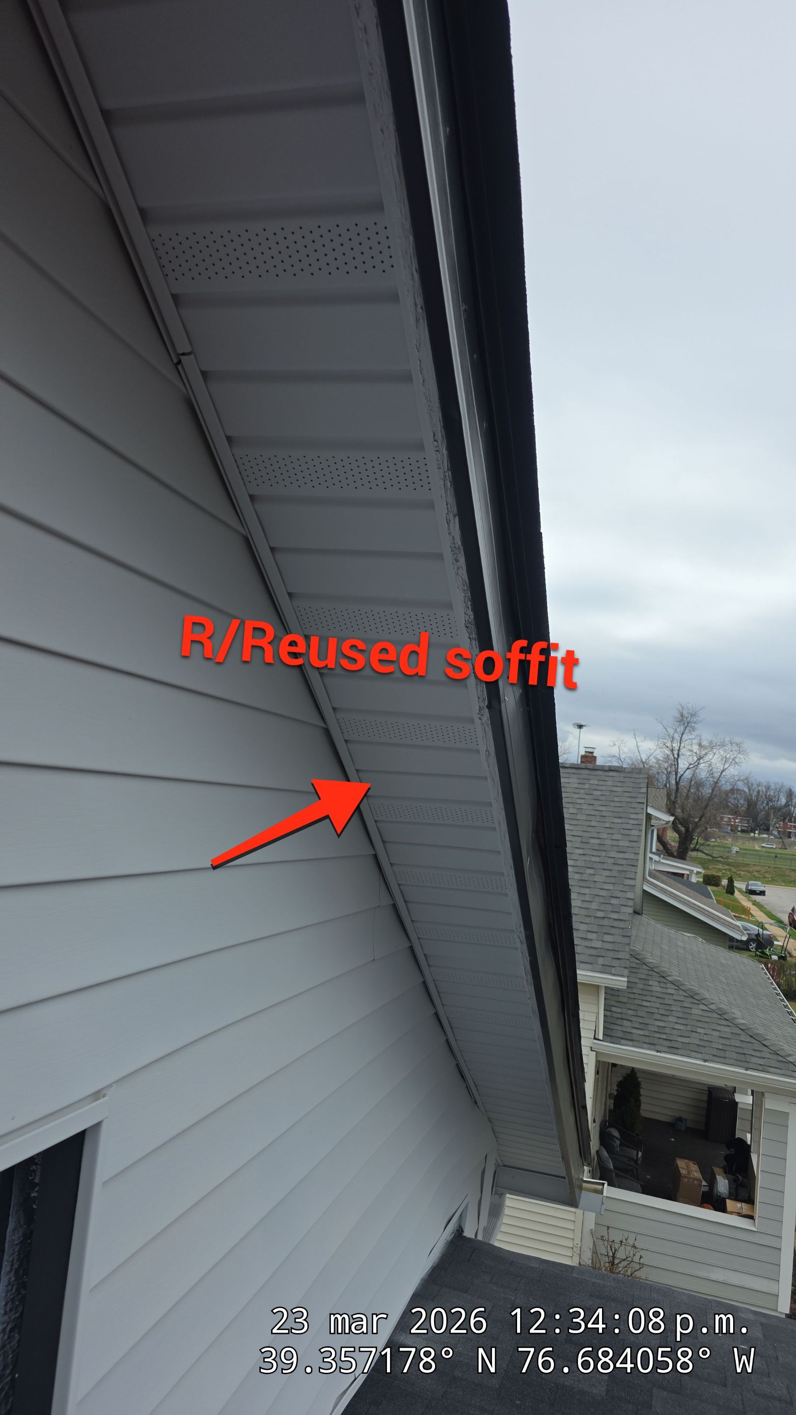 Gutter project in Baltimore by ZA&MY SERVICES LLC