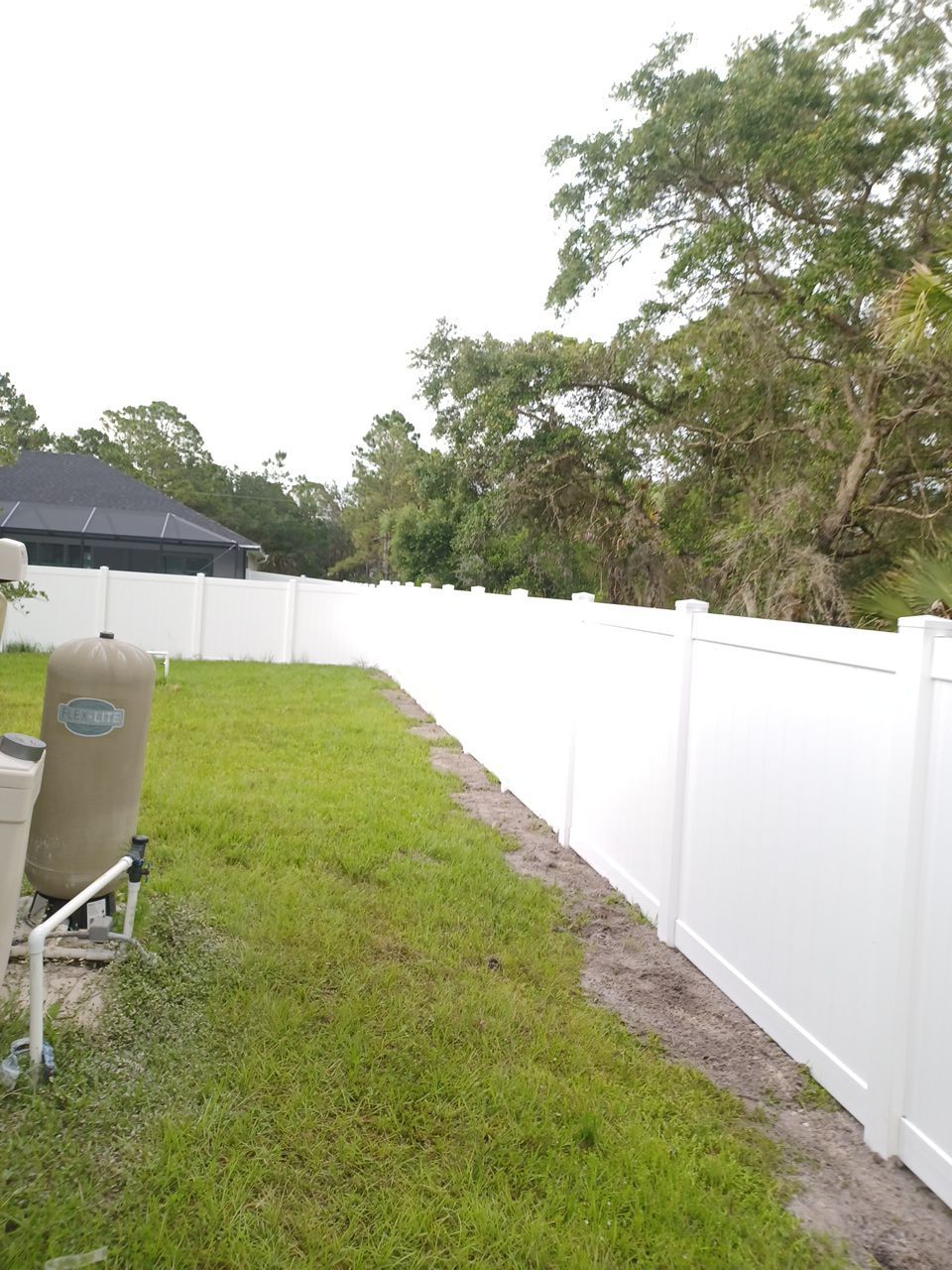 North Port, FL 6ft. Tall White Vinyl Privacy Fence  by Asap fence and gates, LLC