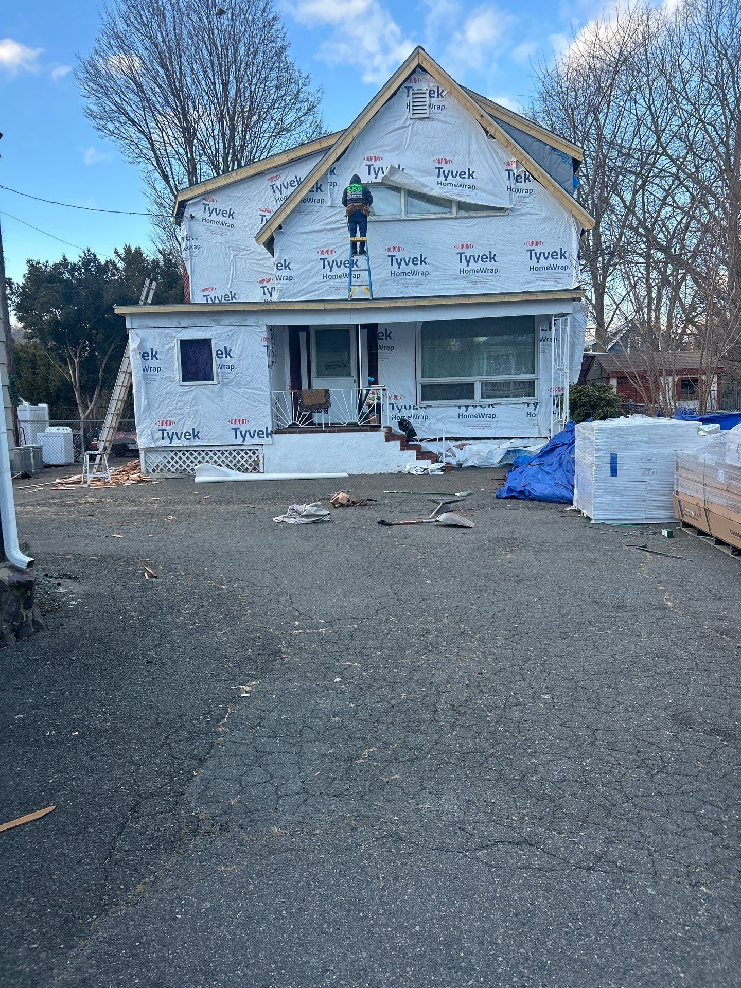 Project in Malden, MA by SPG home services inc
