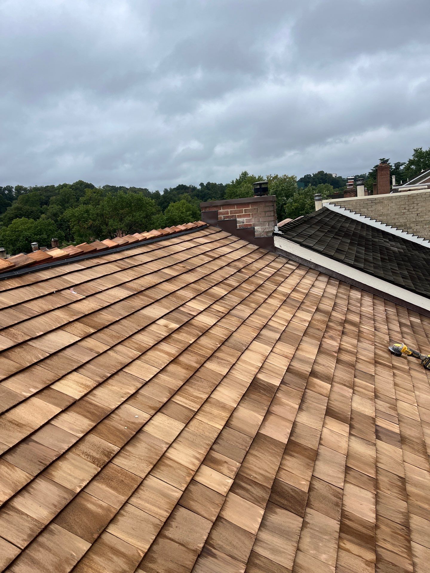 Arlington: Residential Roof Replacement with Perfection CCA-Treated Cedar Shakes by RM Banning, Inc.