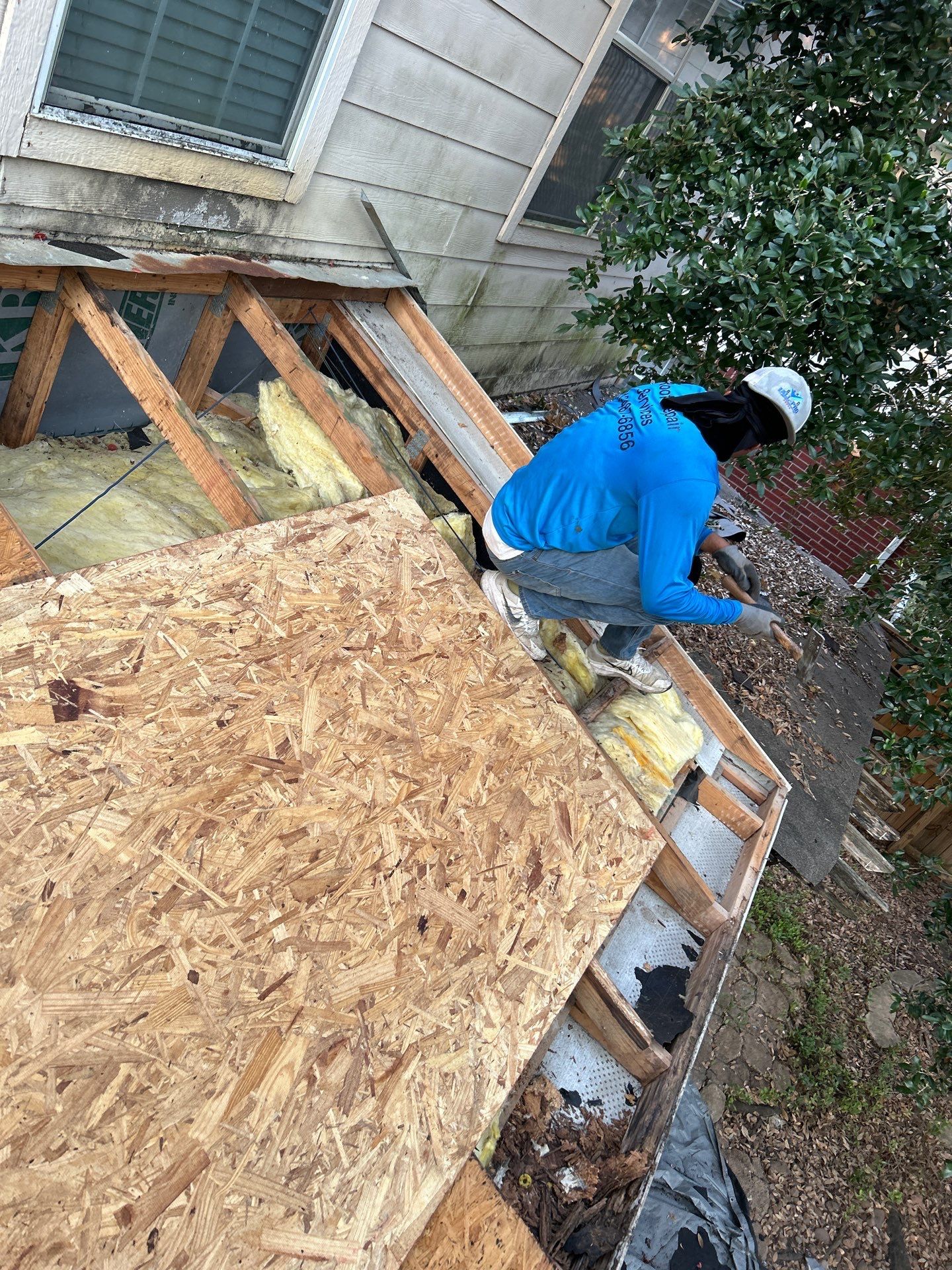 Residential Roofing Installation using Owen's Corning Duration (Lifetime) Shingles by Roof Repair Company