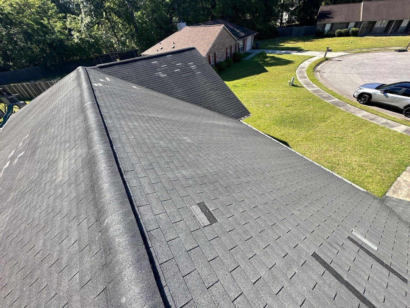 Residential Roofing Installation using Atlas Pinnacle Pristine Coastal Granite by Talya Roofing