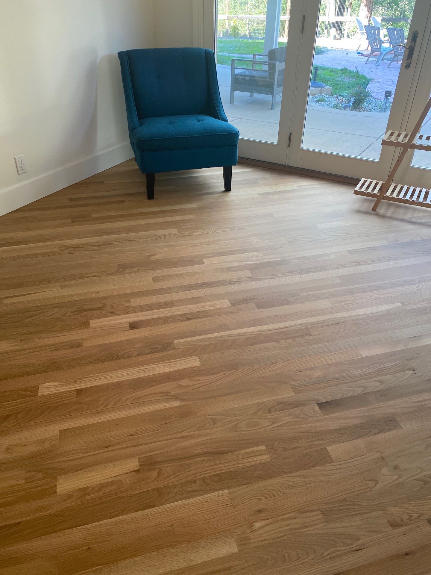 White Oak Installation and Refinish by Footprints Floors South Sacramento