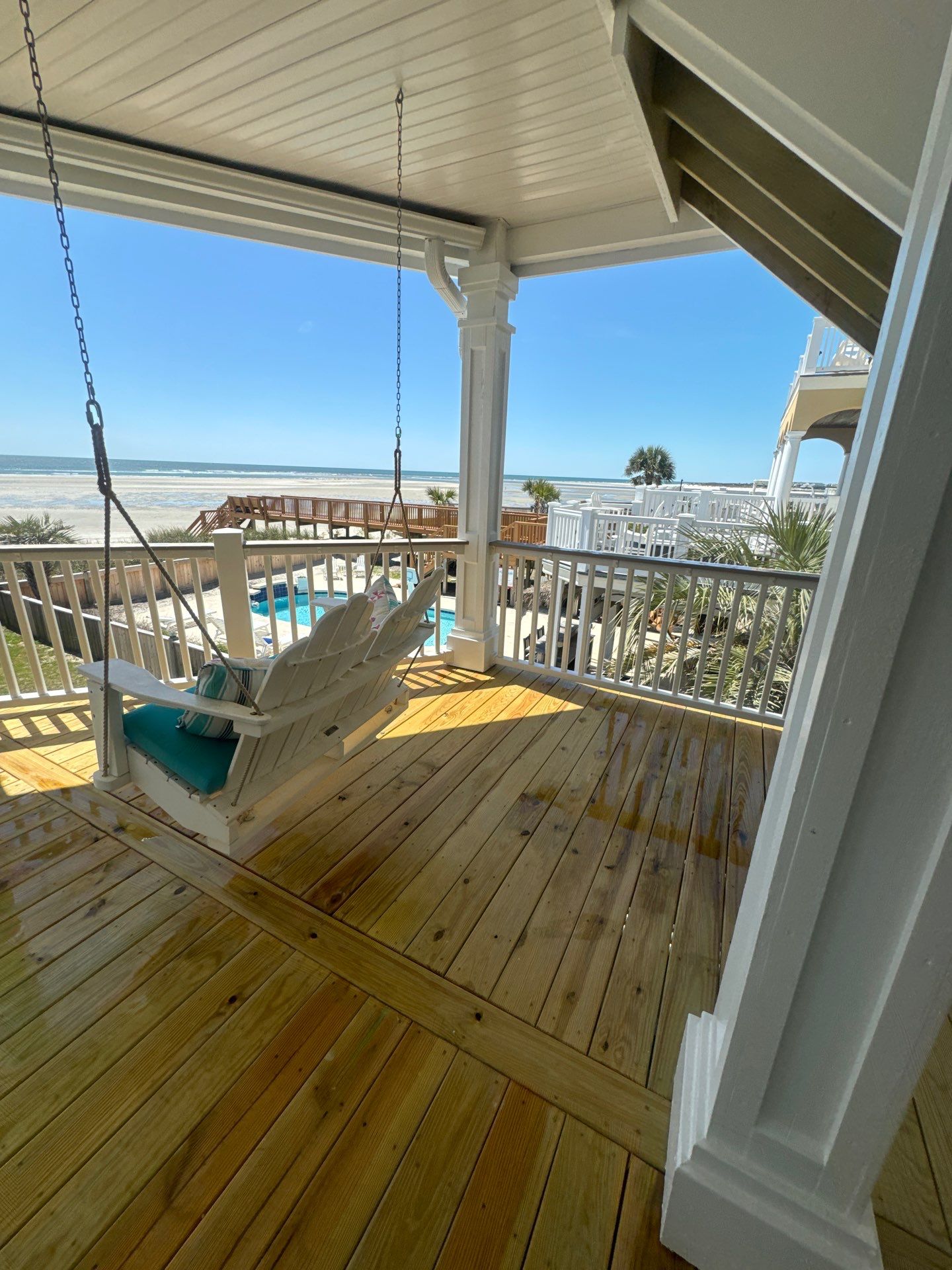 Weathered Deck using Wood Sealant by DuraSeal