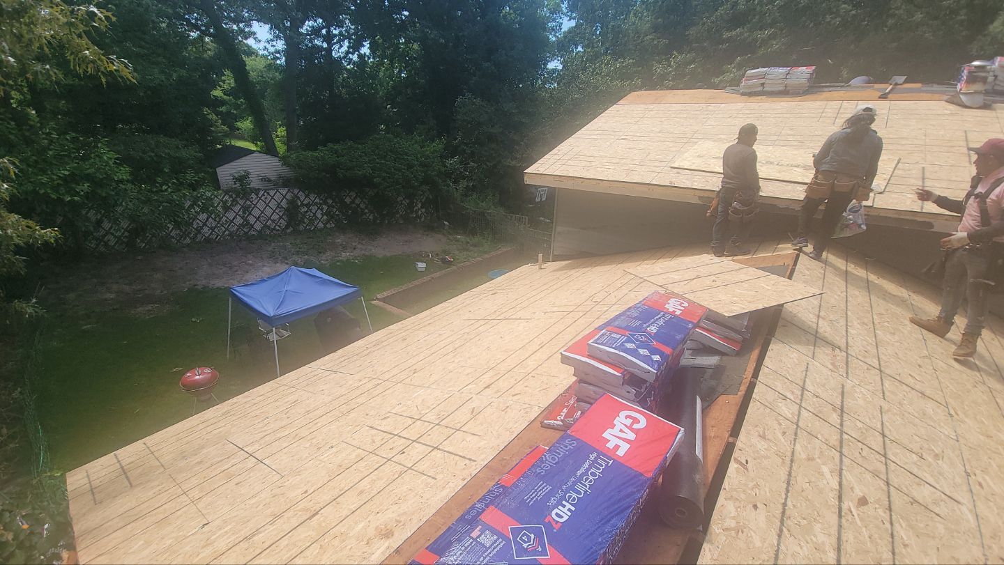 Roof Installation using GAF Timberline HDZ by ExteriorPros