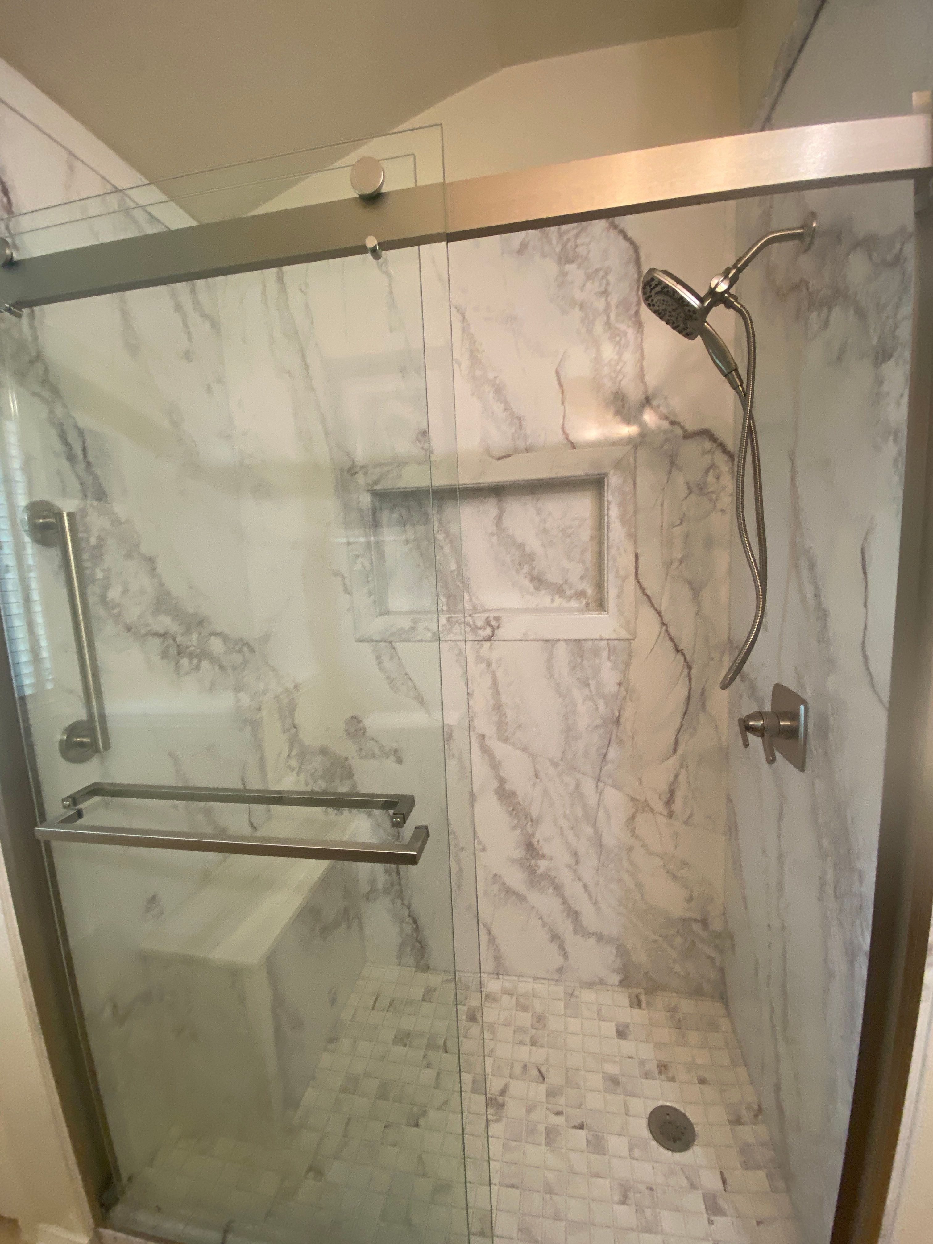 Tub to Walk in Shower in Austin, 78739 by Lane Lauritsen - The Hill Country, Texas