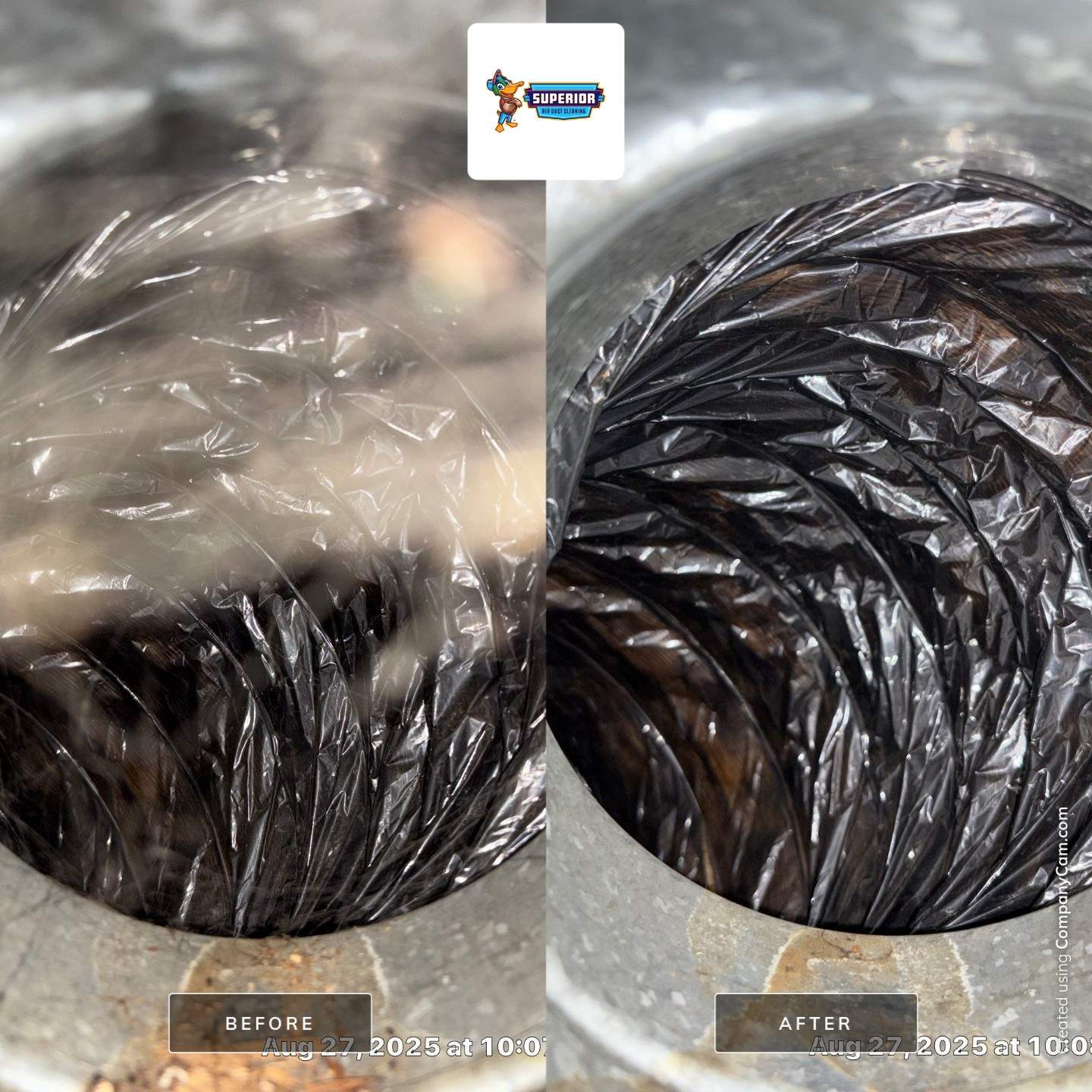 Air Duct Cleaning With a Vacuum Truck in Sharpsville, PA by Superior Air Duct Cleaning