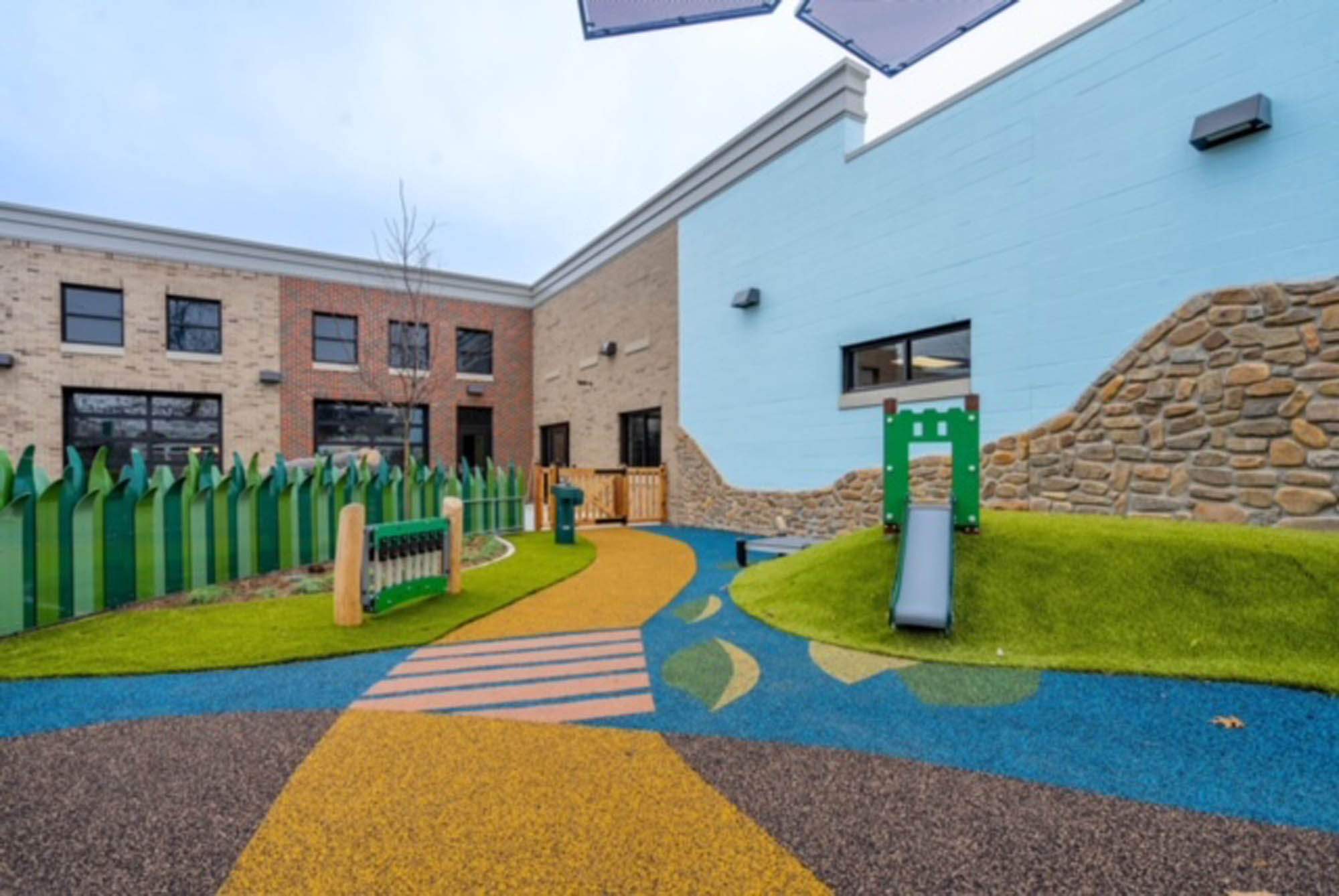 Playground Grass at United Way by ForeverLawn NEIN/INDY
