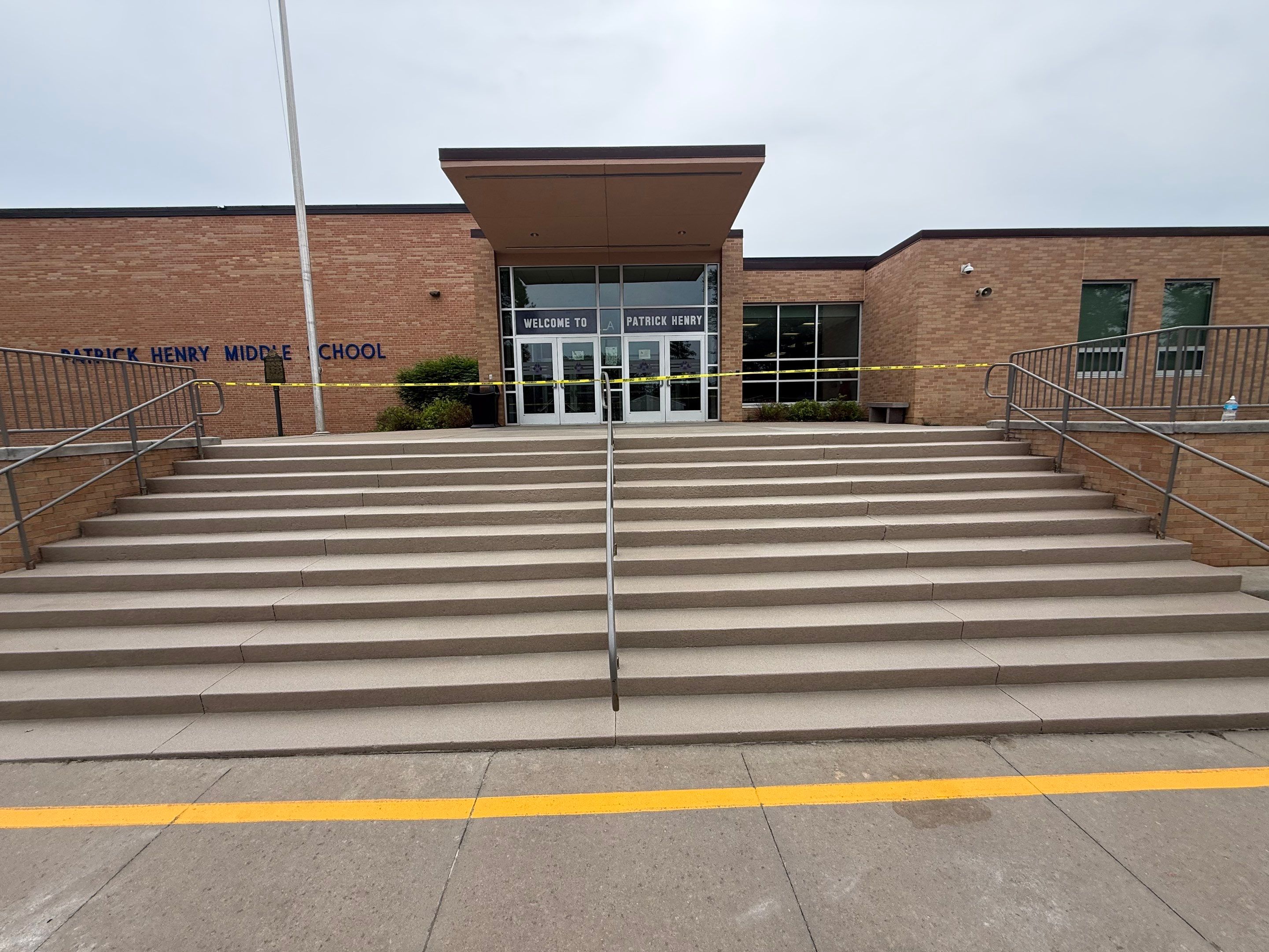 Concrete Stair Repair and Protective Coating in Sioux Falls by Select Painting, Coatings & Garage Cabinets