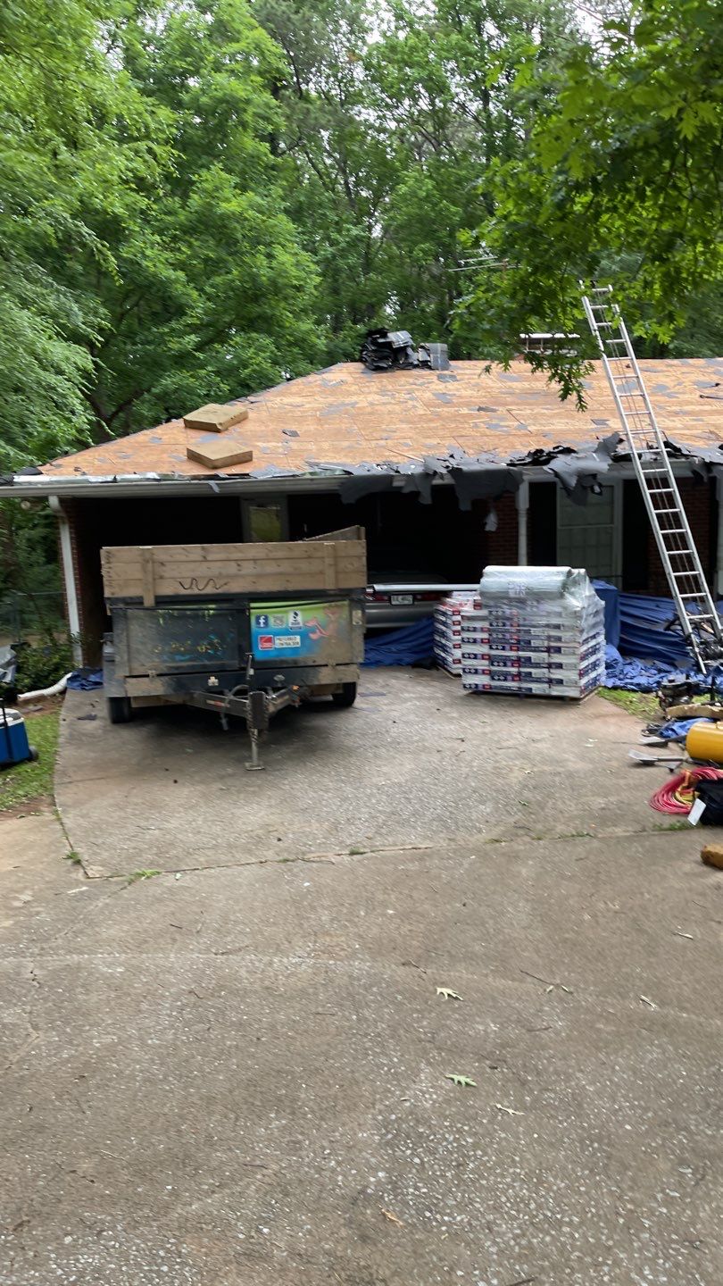 Wind Damage Roof Replacement | Lilburn, GA | USAA Insurance Restoration by Mosaic Roofing Company