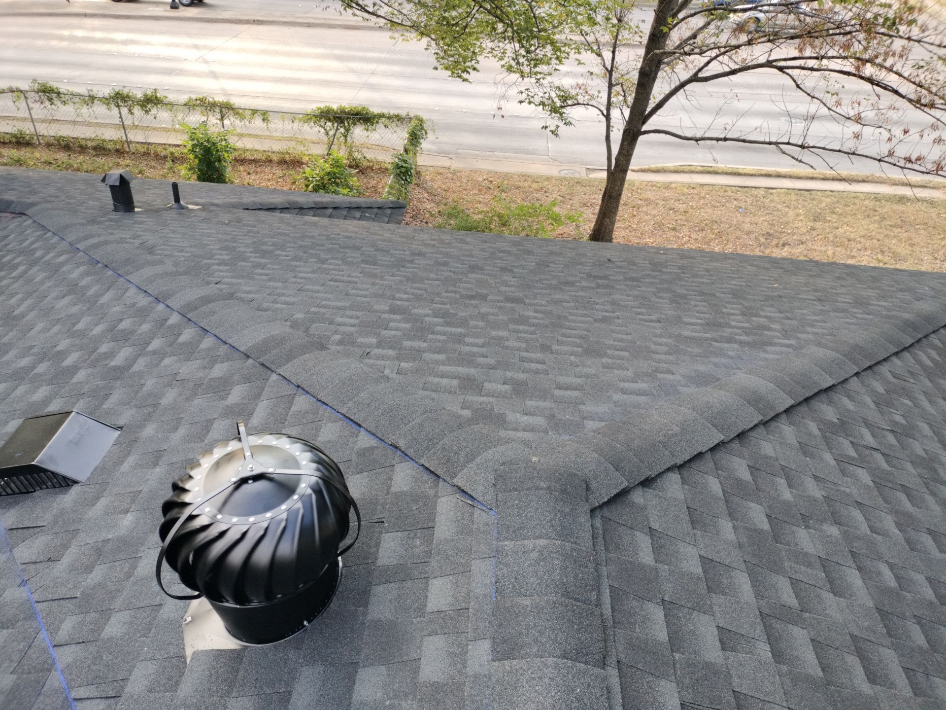 New Roof using GAF HDZ by V General Contractors 