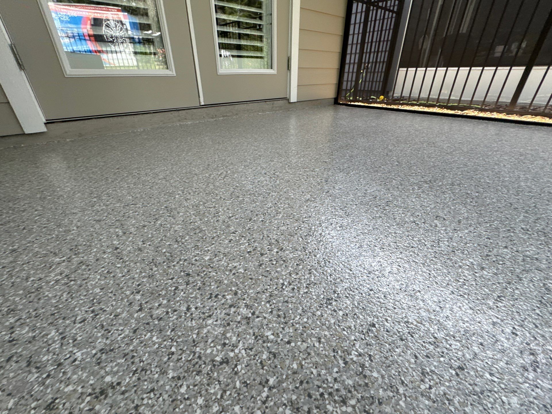 Porch Project in Newberry, FL in Mount Everest by Cross Creek Concrete Coatings