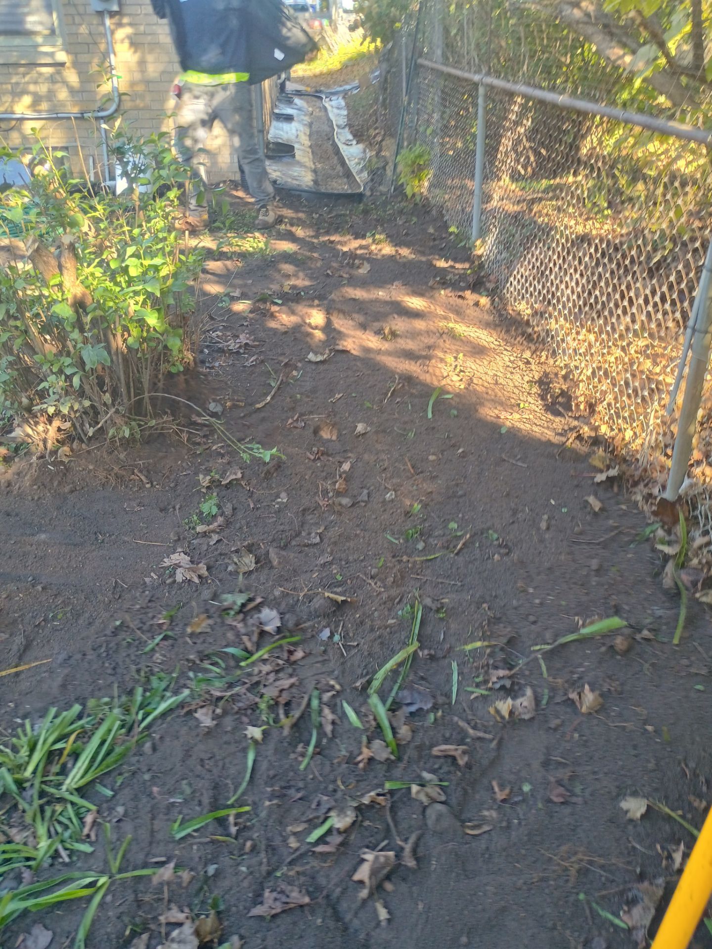 A French Drain for Jeniffer by Waterproofing Northeast