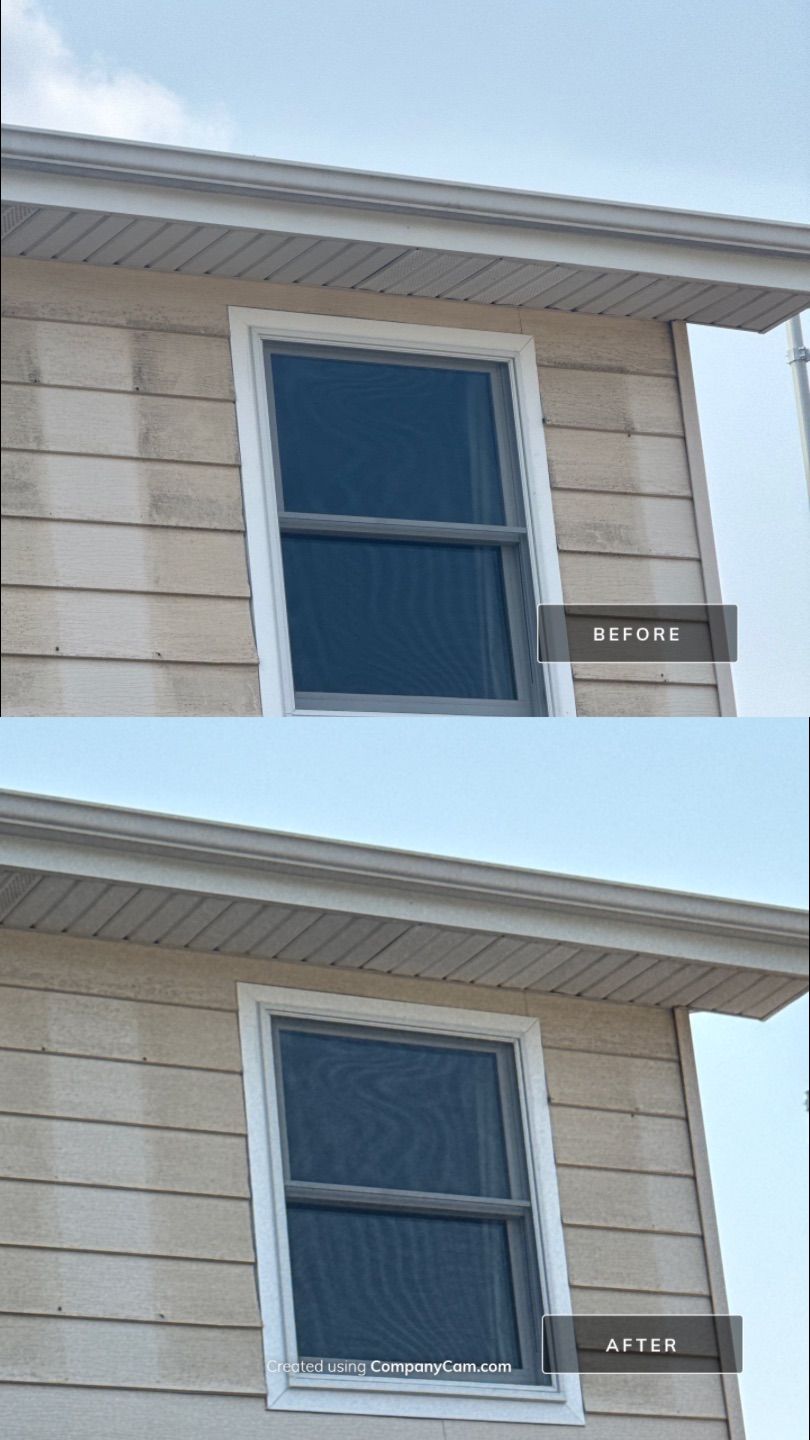 Project in Arlington Heights by Simmons Power & Soft Washing