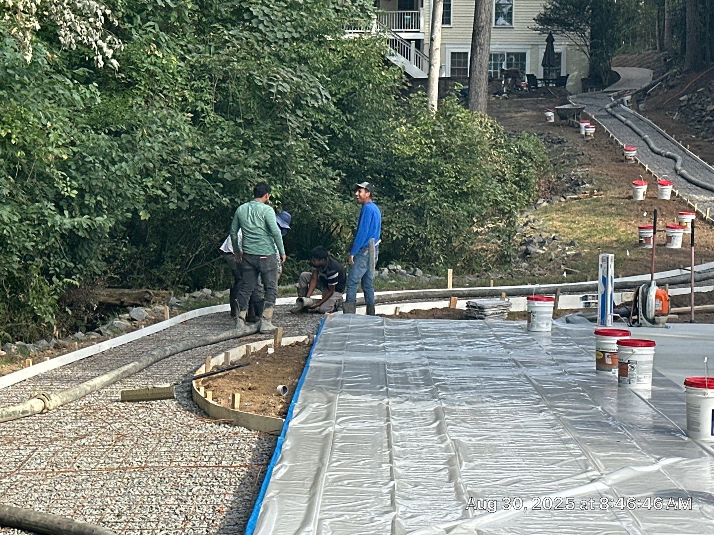 Pickle Ball Court in Mineral by City Light Construction LLC