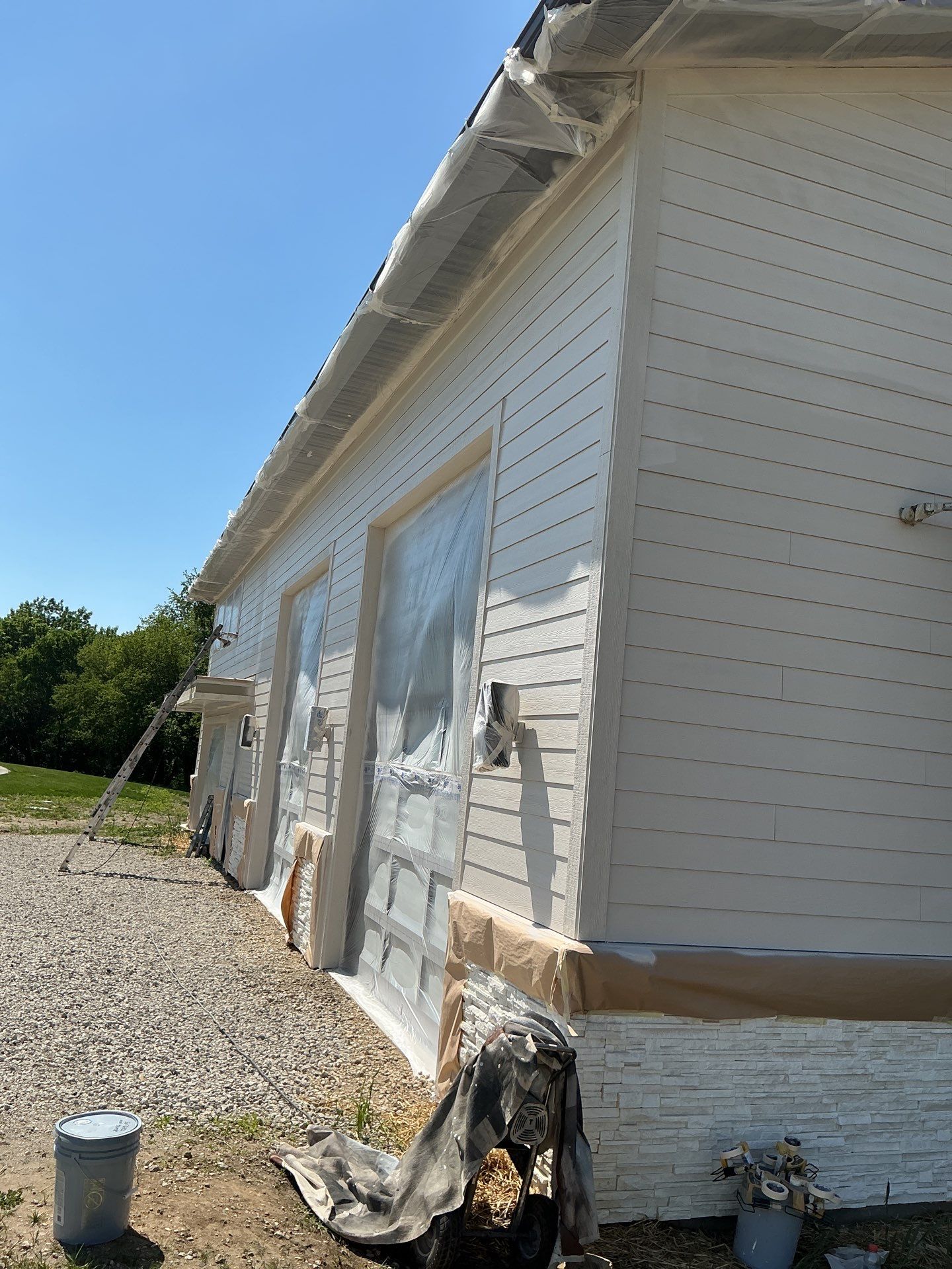 New Build Exterior by Midwest Paint LLC
