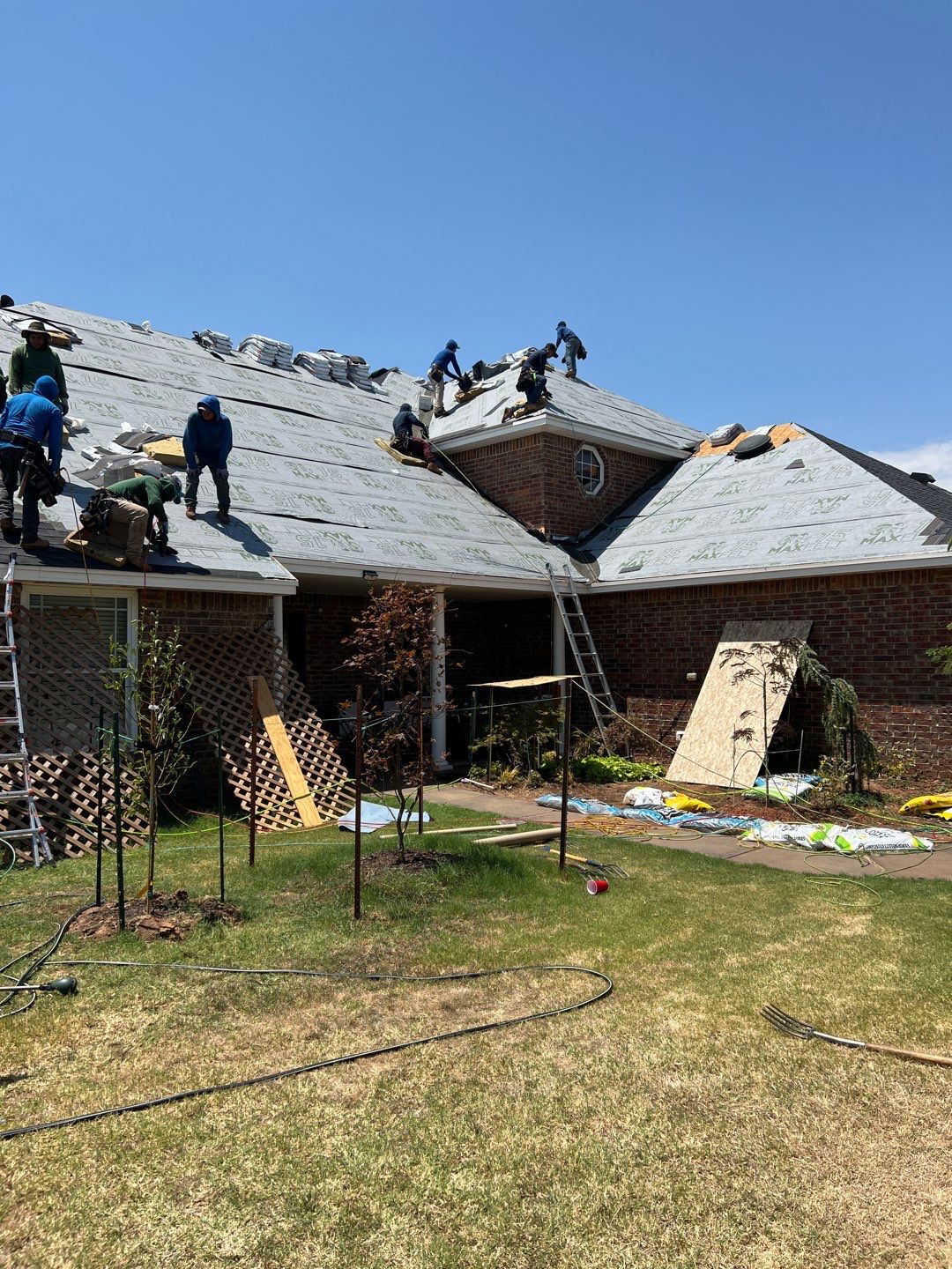 Residential Roofing Installation using GAF Armor Shield II by A & H Roofing and Contracting