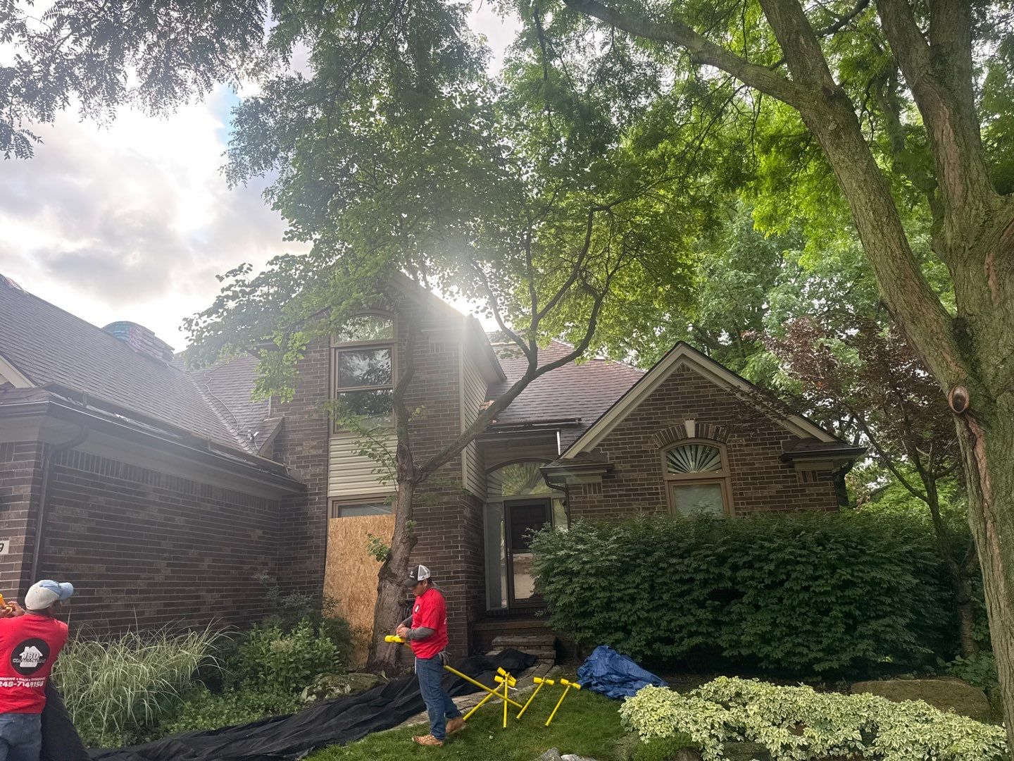Roof Replacement using Owens Corning Duration Flex by 180 Contractors